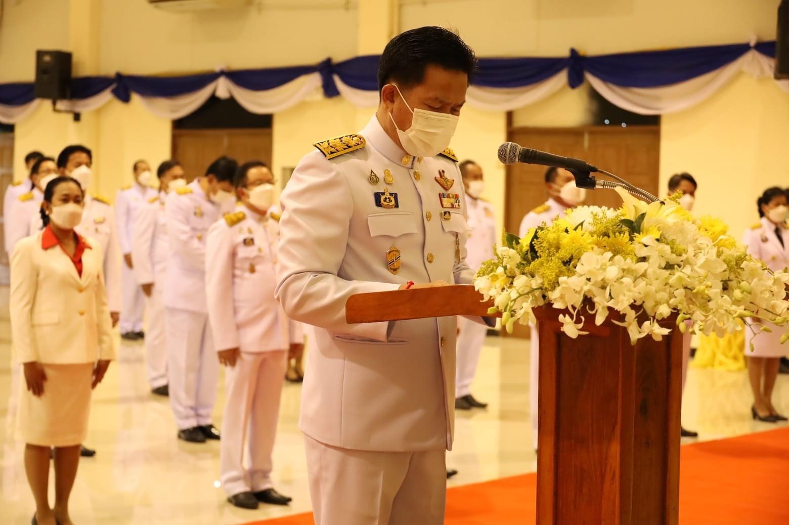 พัฒนาชุมชนจังหวัดมหาสารคาม ร่วมงานรัฐพิธีถวายราชสักการะเนื่องใน “วันยุทธหัตถีสมเด็จพระนเรศวรมหาราช”