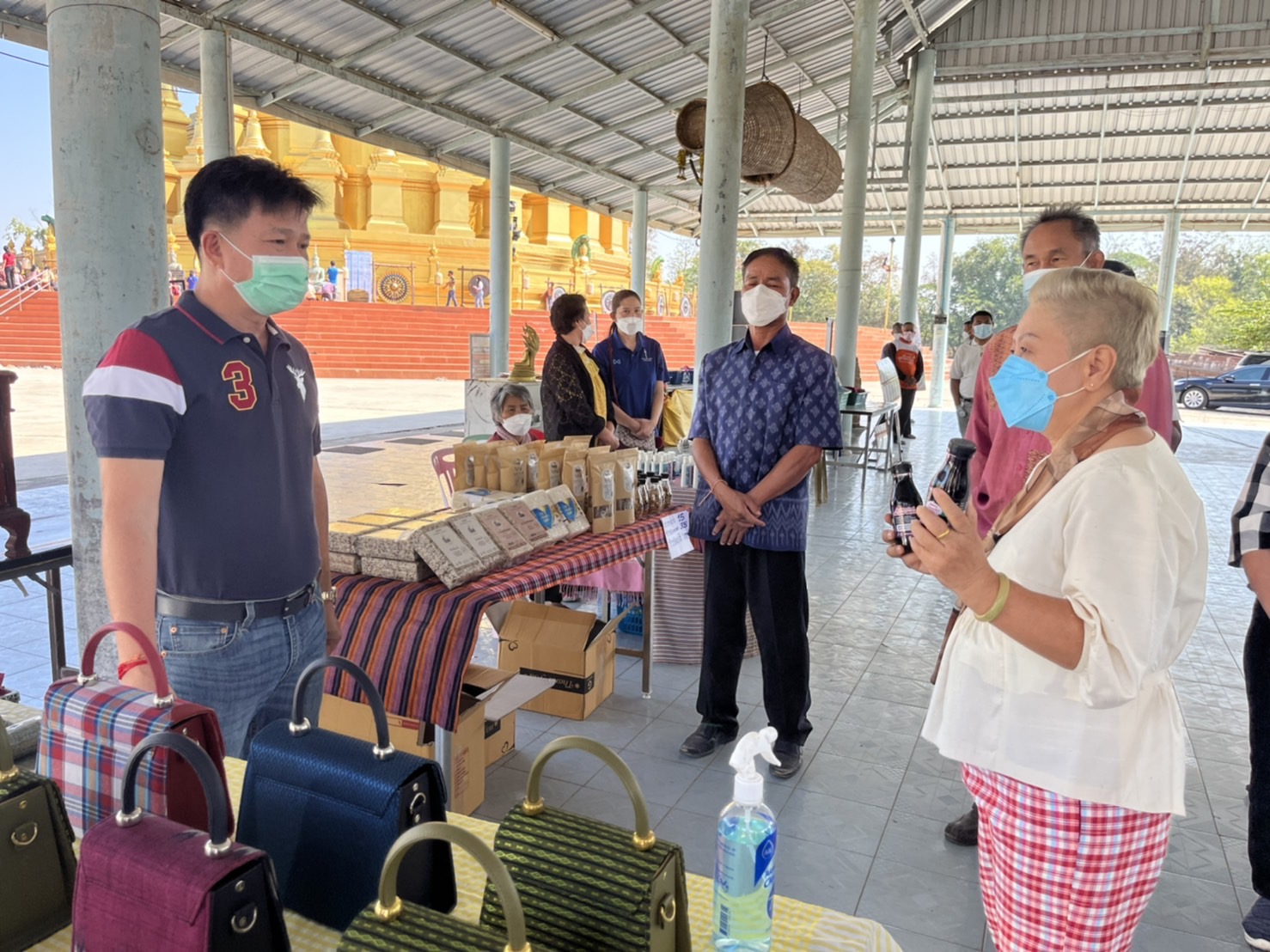 จังหวัดมหาสารคามเปิดตลาด OTOP แห่งใหม่ จำหน่ายสินค้าเกรดพรีเมี่ยมราคาย่อมเยา