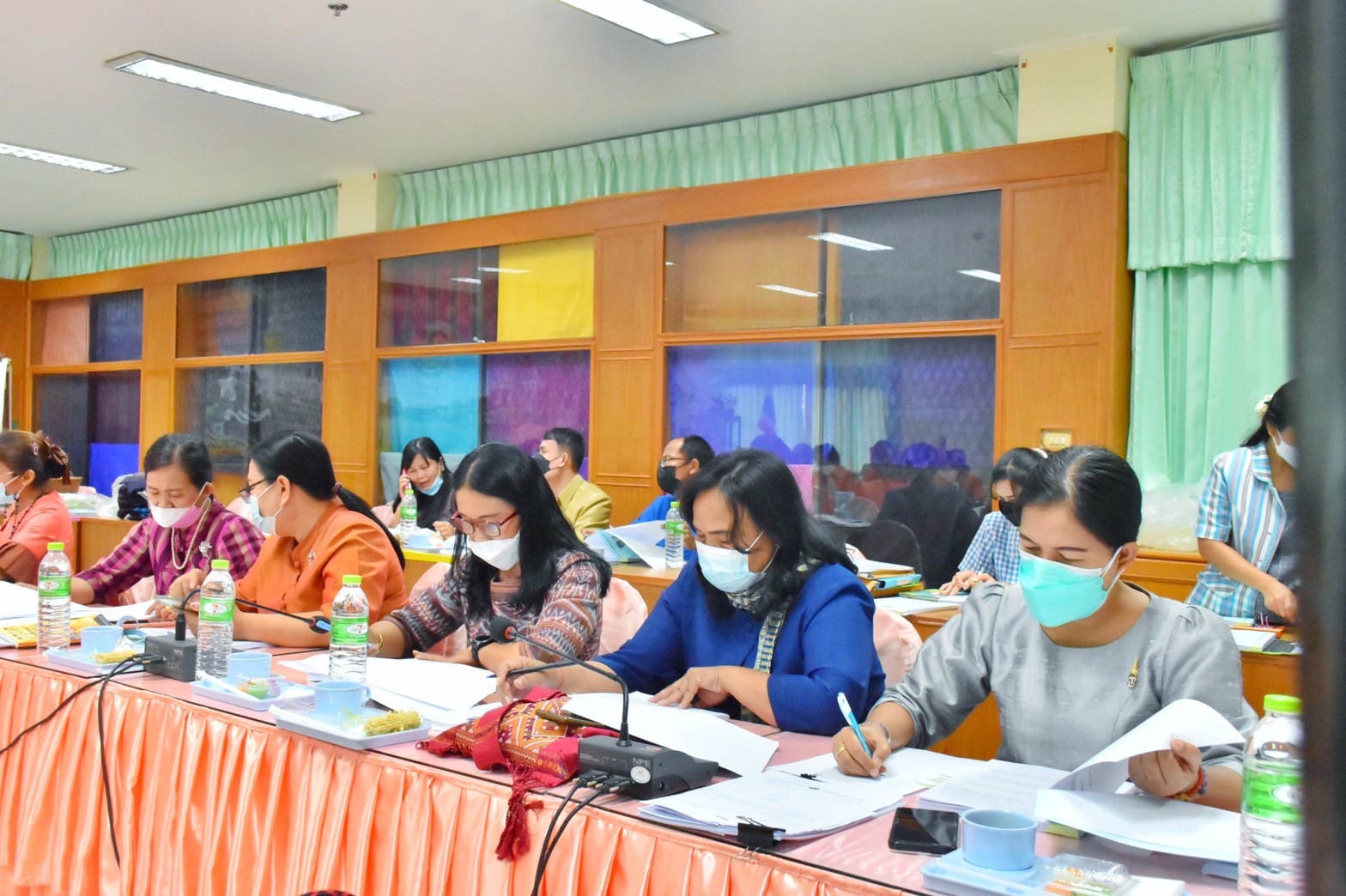 สำนักงานเลขานุการคณะอนุกรรมการบริหารกองทุนพัฒนาบทบาทสตรีจังหวัดมหาสารคาม จัดประชุมคณะทำงานขับเคลื่อนกองทุนพัฒนาบทบาสตรีจังหวัดมหาสารคาม ครั้งที่ 2/2565