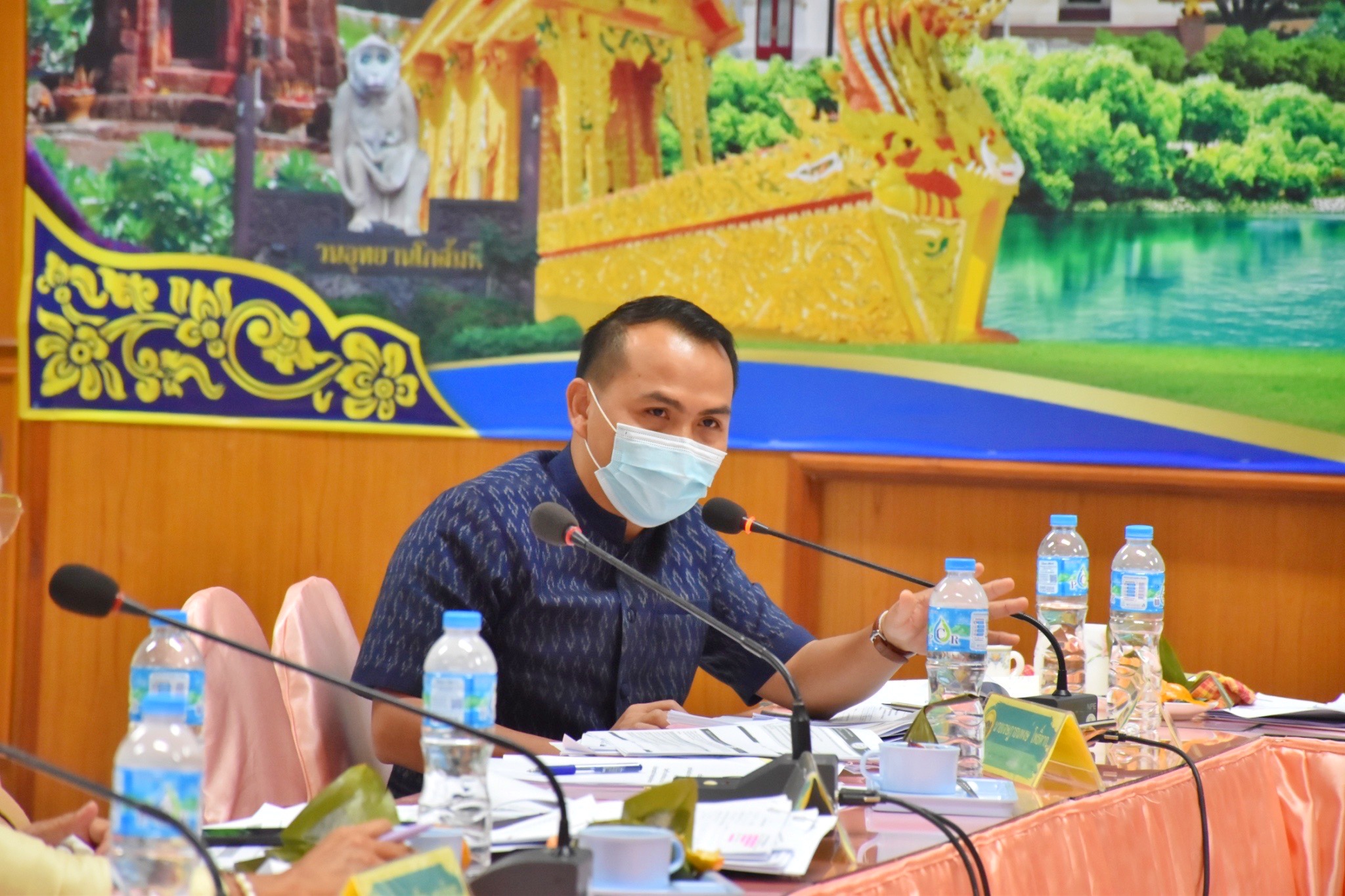 พช.มหาสารคามประชุมประจำเดือนสำนักงานพัฒนาชุมชนจังหวัดมหาสารคาม ครั้งที่ 2 /2565
