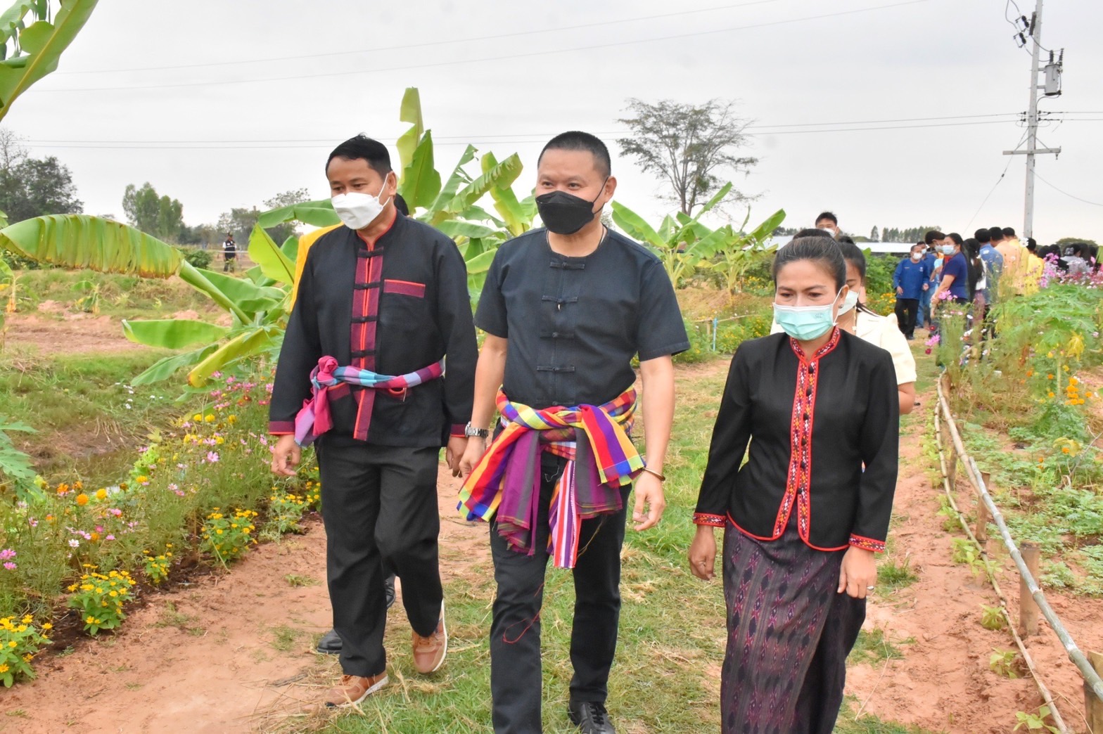 พช.มหาสารคาม “ประกวดครัวเรือนต้นแบบ โคก หนอง นา พัฒนาชุมชนจังหวัดมหาสารคาม ประจำปี 2565” ณ แปลงครัวเรือนต้นแบบ โคก หนอง นา พัฒนาชุมชน (ขนาด 3 ไร่)  นายสมอน ก่านแก้ว หมู่ที่ 8 ตำบลดอนงัว อำเภอบรบือ จังหวัดมหาสารคาม