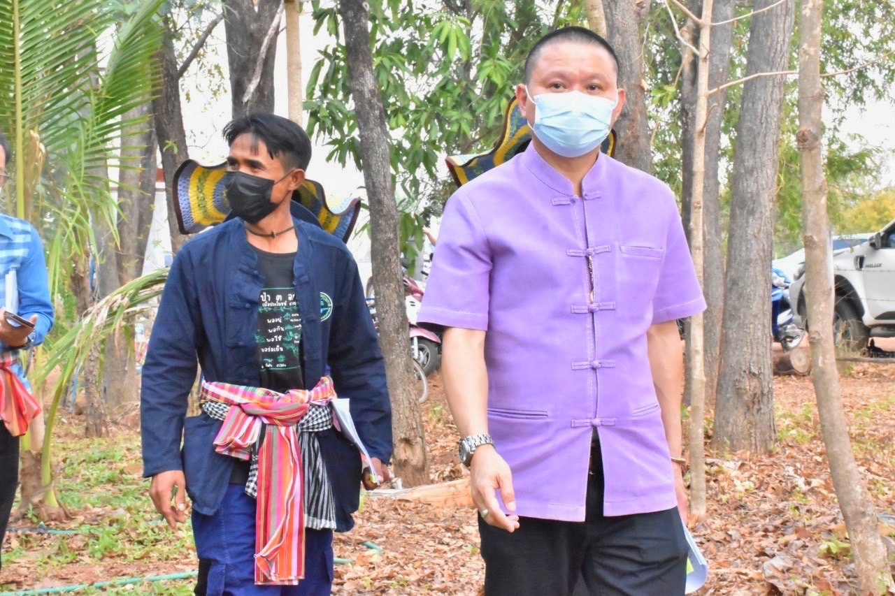 พช.มหาสารคาม “ประกวดครัวเรือนต้นแบบ โคก หนอง นา พัฒนาชุมชนจังหวัดมหาสารคาม ประจำปี 2565” ณ แปลงครัวเรือนต้นแบบ โคก หนอง นา พัฒนชุมชน นายบุญช่วย สุปะติ หมู่ที่ 9 ตำบลหนองทุ่ม อำเภอวาปีปทุม จังหวัดมหาสารคาม