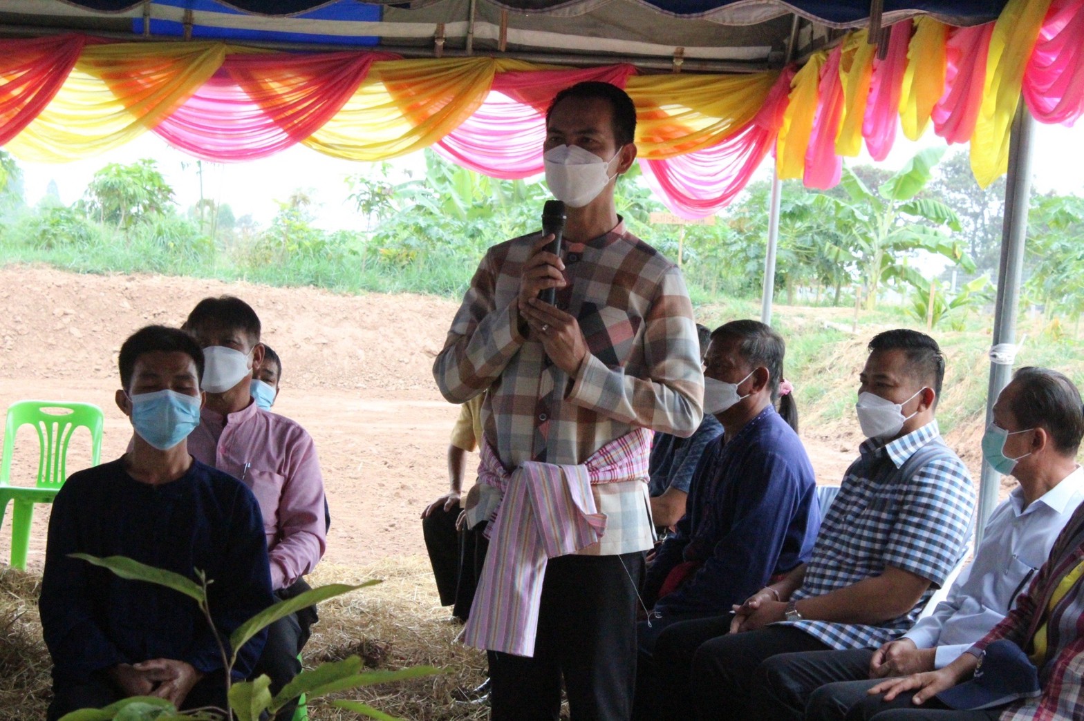 พช.มหาสารคาม “ประกวดครัวเรือนต้นแบบ โคก หนอง นา พัฒนาชุมชนจังหวัดมหาสารคาม ประจำปี 2565” ณ แปลงครัวเรือนต้นแบบ โคก หนอง นา พัฒนาชุมชน (ขนาด 3 ไร่)  นายวีรพล พลเดช หมู่ที่ 13 ตำบลศรีสุข อำเภอกันทรวิชัย จังหวัดมหาสารคาม