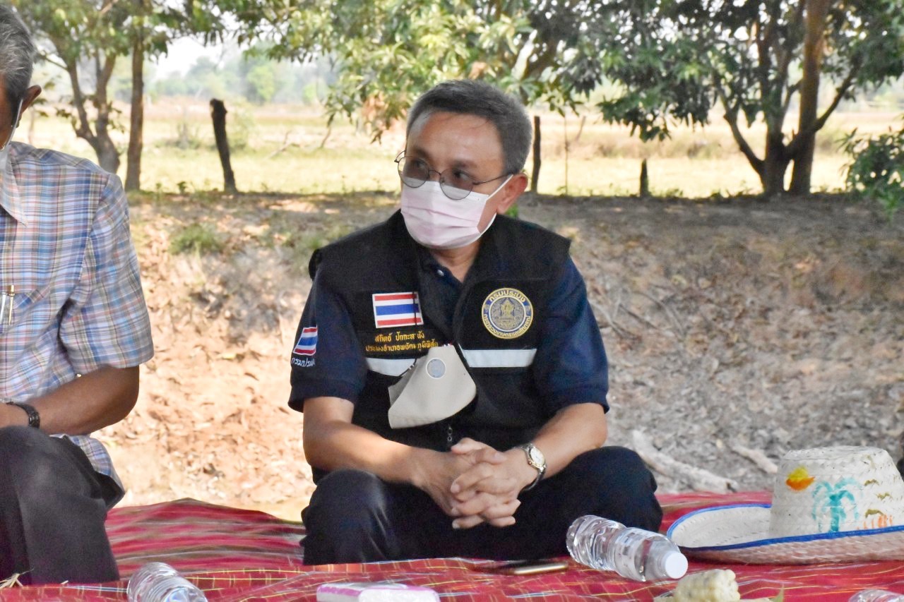 พช.มหาสารคาม “ประกวดครัวเรือนต้นแบบ โคก หนอง นา พัฒนาชุมชนจังหวัดมหาสารคาม ประจำปี 2565” ณ แปลงครัวเรือนต้นแบบ โคก หนอง นา พัฒนชุมชน (ขนาด 3 ไร่)  นายวีระ ปุยสุวรรณ หมู่ที่ 3 ตำบลบ้านกู่ อำเภอยางสีสุราช จังหวัดมหาสารคาม