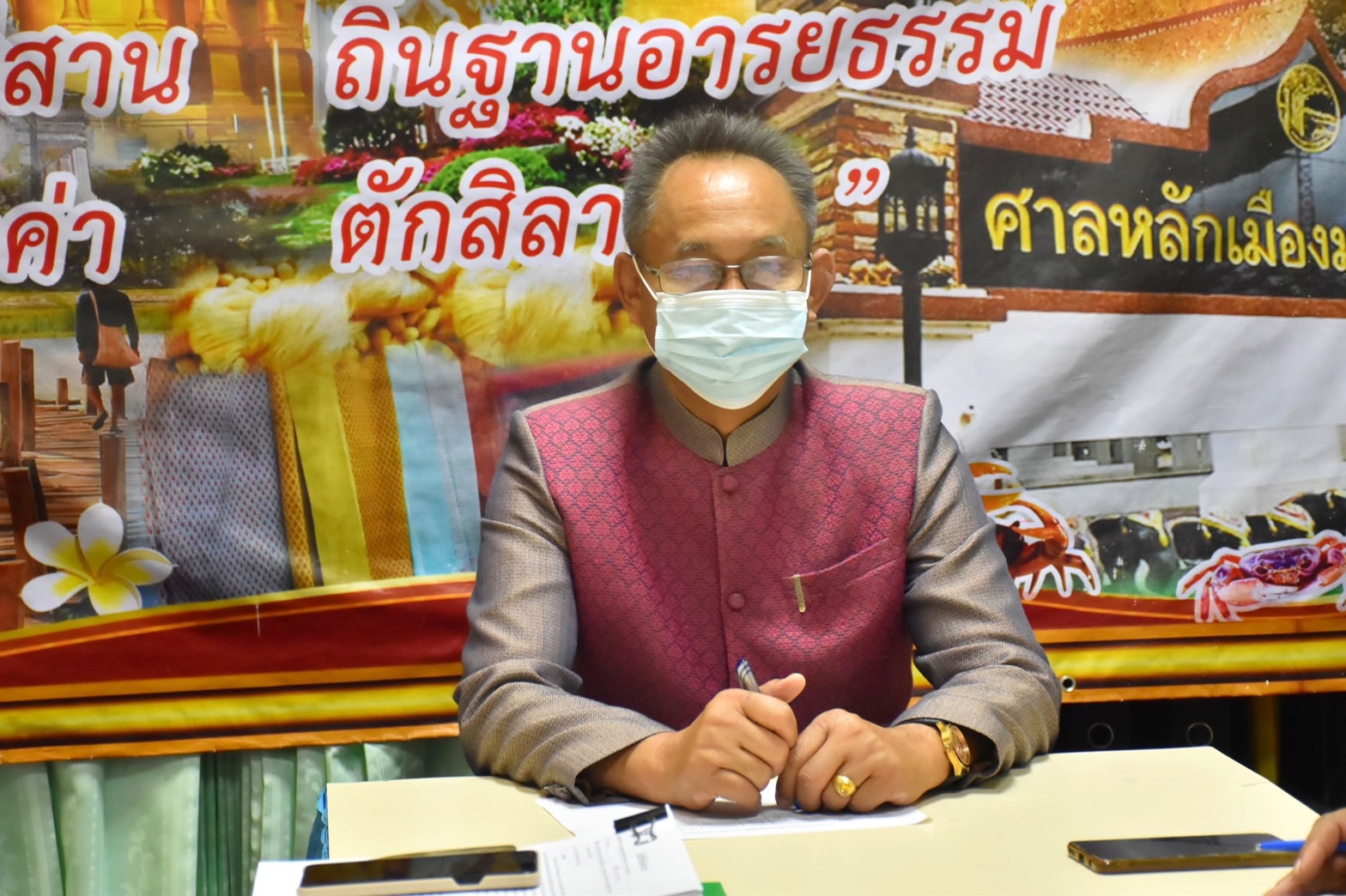 พัฒนาการจังหวัดมหาสารคาม “ปฐมนิเทศอาสาพัฒนา (อสพ.) รุ่นที่ 73” สังกัดสำนักงานพัฒนาชุมชนจังหวัดมหาสารคาม