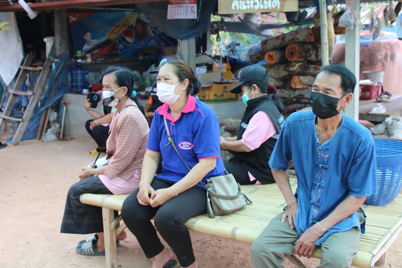 พช.มหาสารคาม “ประกวดครัวเรือนต้นแบบ โคก หนอง นา พัฒนาชุมชนจังหวัดมหาสารคาม ประจำปี 2565” ณ แปลงครัวเรือนต้นแบบ โคก หนอง นา พัฒนาชุมชน (ขนาด 1 ไร่)  นางนวลศรี กองน้อย หมู่ที่ 3 ตำบลมิตรภาพ อำเภอแกดำ จังหวัดมหาสารคาม