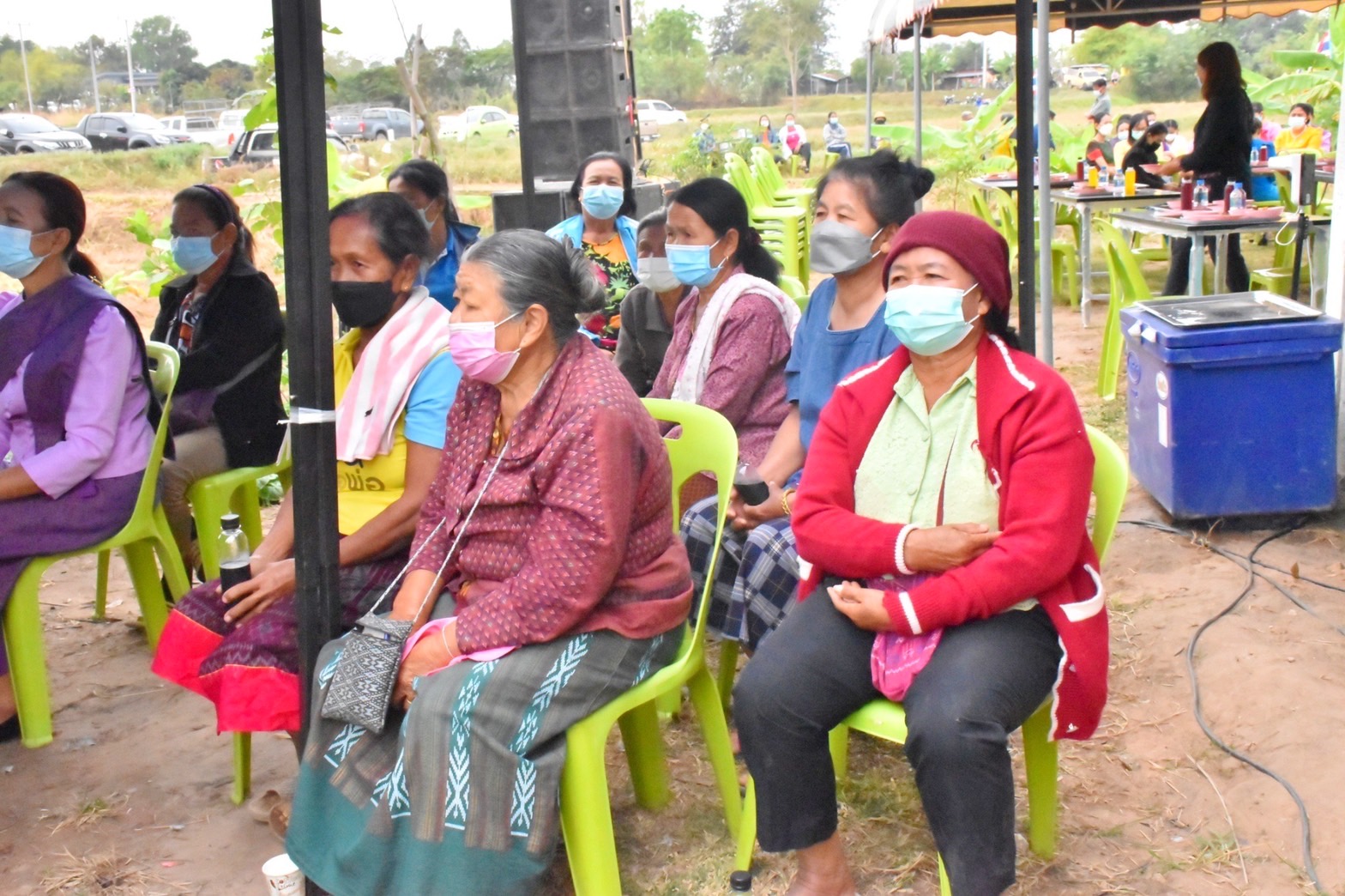 พช.มหาสารคาม “ประกวดครัวเรือนต้นแบบ โคก หนอง นา พัฒนาชุมชนจังหวัดมหาสารคาม ประจำปี 2565” ณ แปลงครัวเรือนต้นแบบ โคก หนอง นา พัฒนาชุมชน (ขนาด 3 ไร่)  นายสมอน ก่านแก้ว หมู่ที่ 8 ตำบลดอนงัว อำเภอบรบือ จังหวัดมหาสารคาม