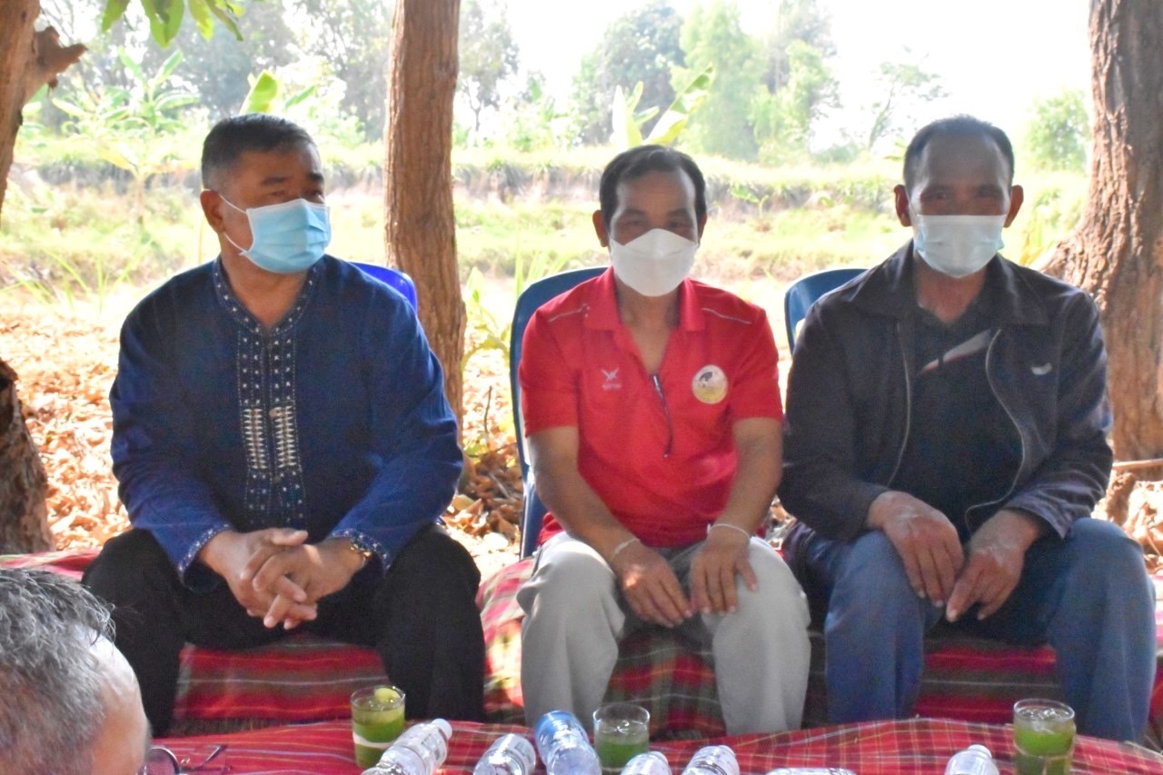 พช.มหาสารคาม “ประกวดครัวเรือนต้นแบบ โคก หนอง นา พัฒนาชุมชนจังหวัดมหาสารคาม ประจำปี 2565” ณ แปลงครัวเรือนต้นแบบ โคก หนอง นา พัฒนชุมชน (ขนาด 3 ไร่)  นายวีระ ปุยสุวรรณ หมู่ที่ 3 ตำบลบ้านกู่ อำเภอยางสีสุราช จังหวัดมหาสารคาม