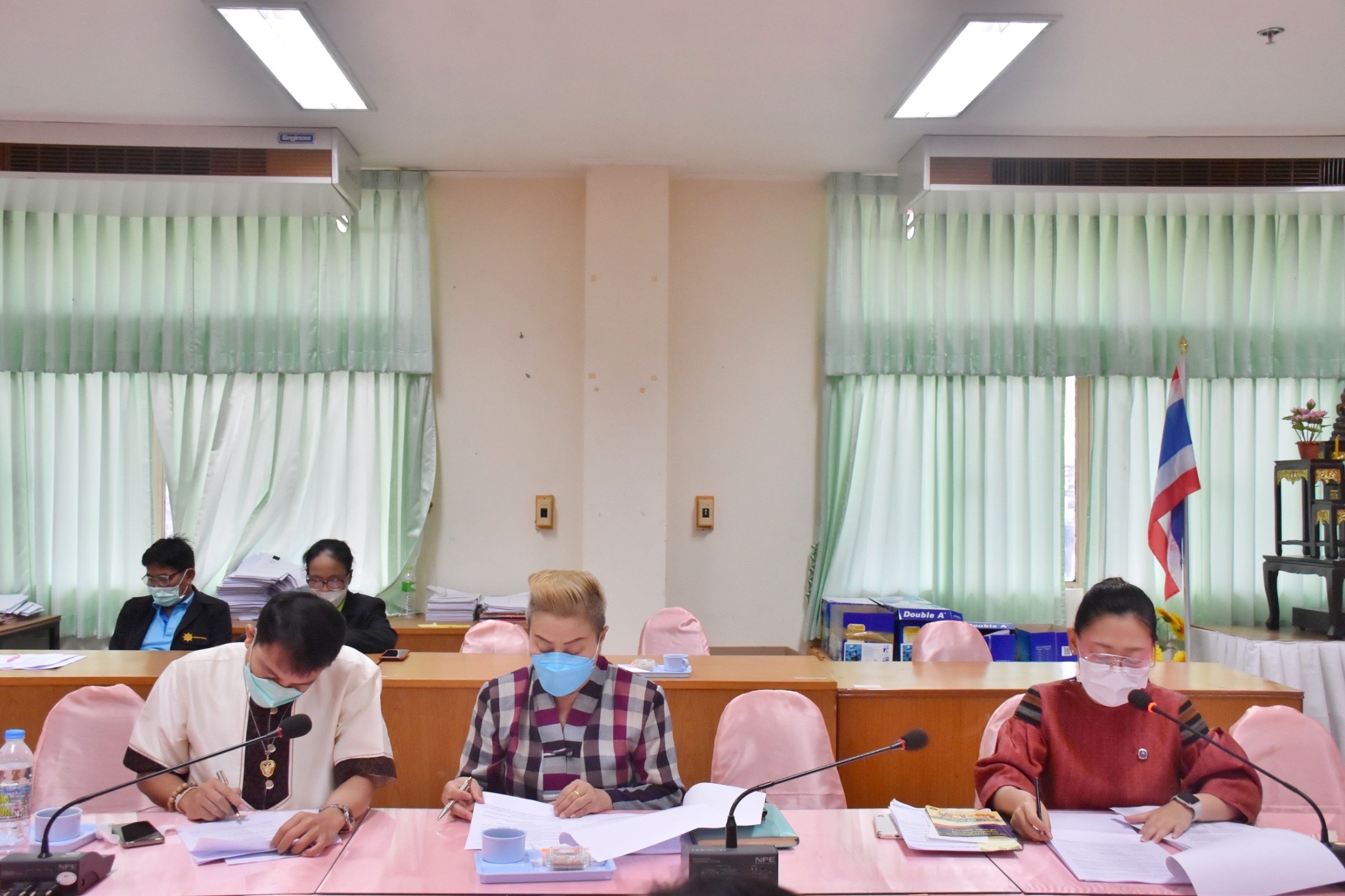 พช.มหาสารคามประชุมคณะกรรมการศูนย์ประสานงานองค์การชุมชนจังหวัด (ศอช.จ.) จังหวัดมหาสารคาม ประจำปี 2565 ครั้งที่ 1/2565