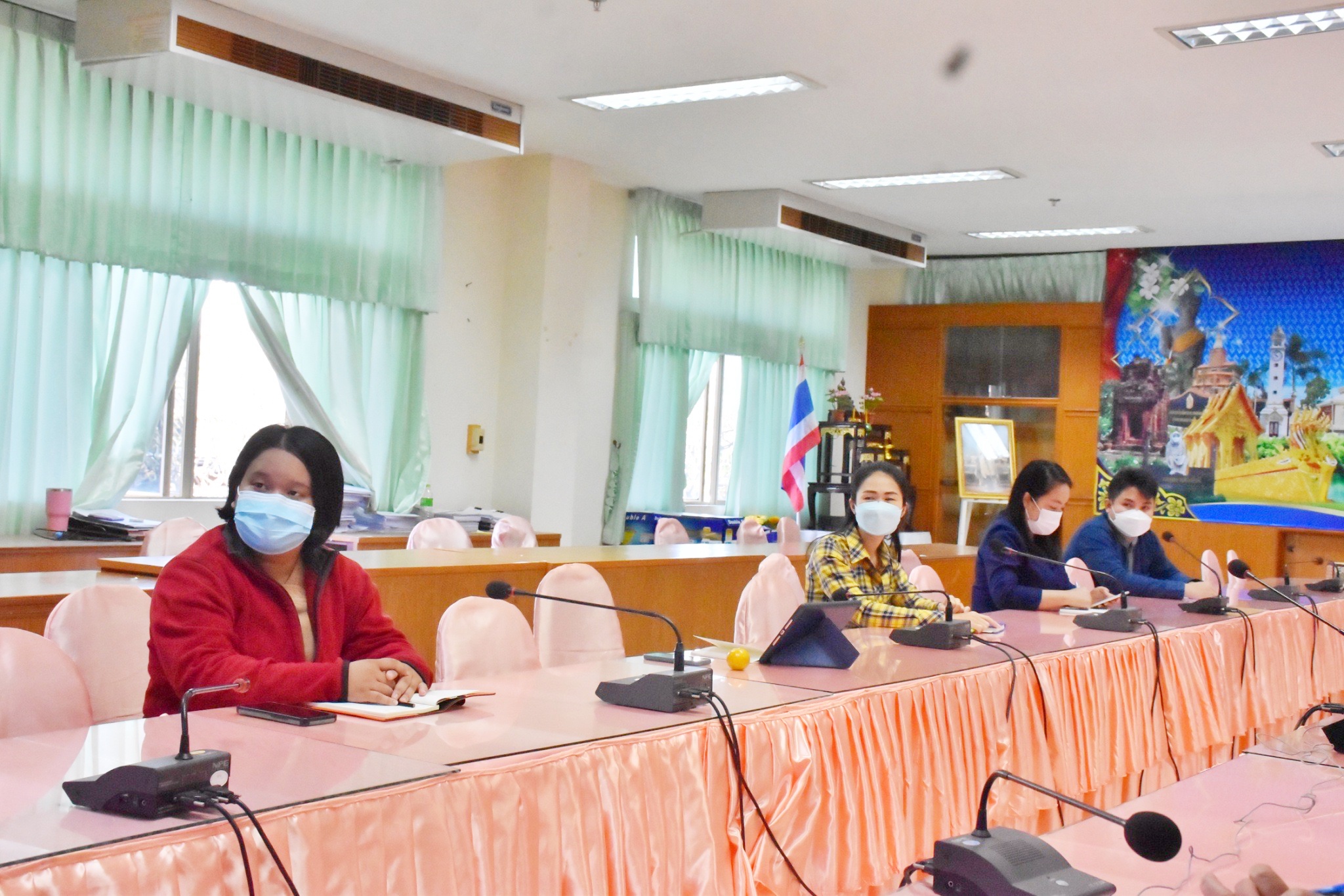 พช.มหาสารคามร่วมประชุมสร้างความรู้ ความข้าใจการพัฒนาและการใช้ประโยชน์ Big Data กรมการพัฒนาชุมชน (ผ่านระบบประชุมทางไกลVideo Conference และ TV พช.)