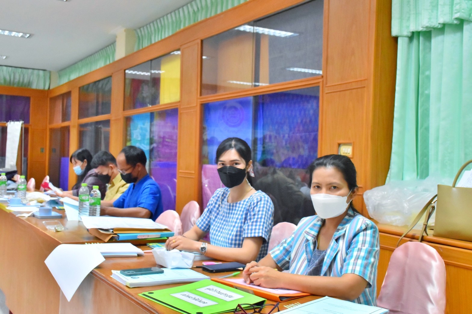สำนักงานเลขานุการคณะอนุกรรมการบริหารกองทุนพัฒนาบทบาทสตรีจังหวัดมหาสารคาม จัดประชุมคณะทำงานขับเคลื่อนกองทุนพัฒนาบทบาสตรีจังหวัดมหาสารคาม ครั้งที่ 2/2565