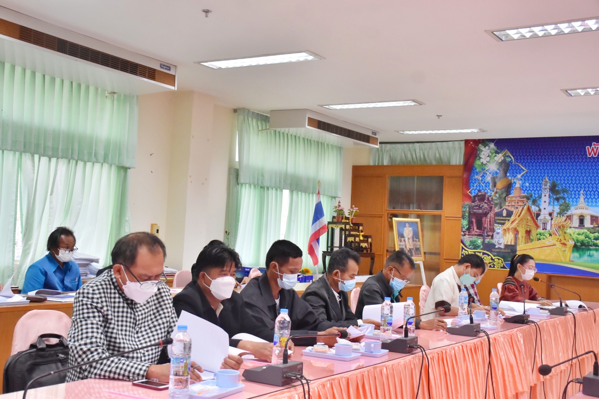 พช.มหาสารคามประชุมคณะกรรมการศูนย์ประสานงานองค์การชุมชนจังหวัด (ศอช.จ.) จังหวัดมหาสารคาม ประจำปี 2565 ครั้งที่ 1/2565