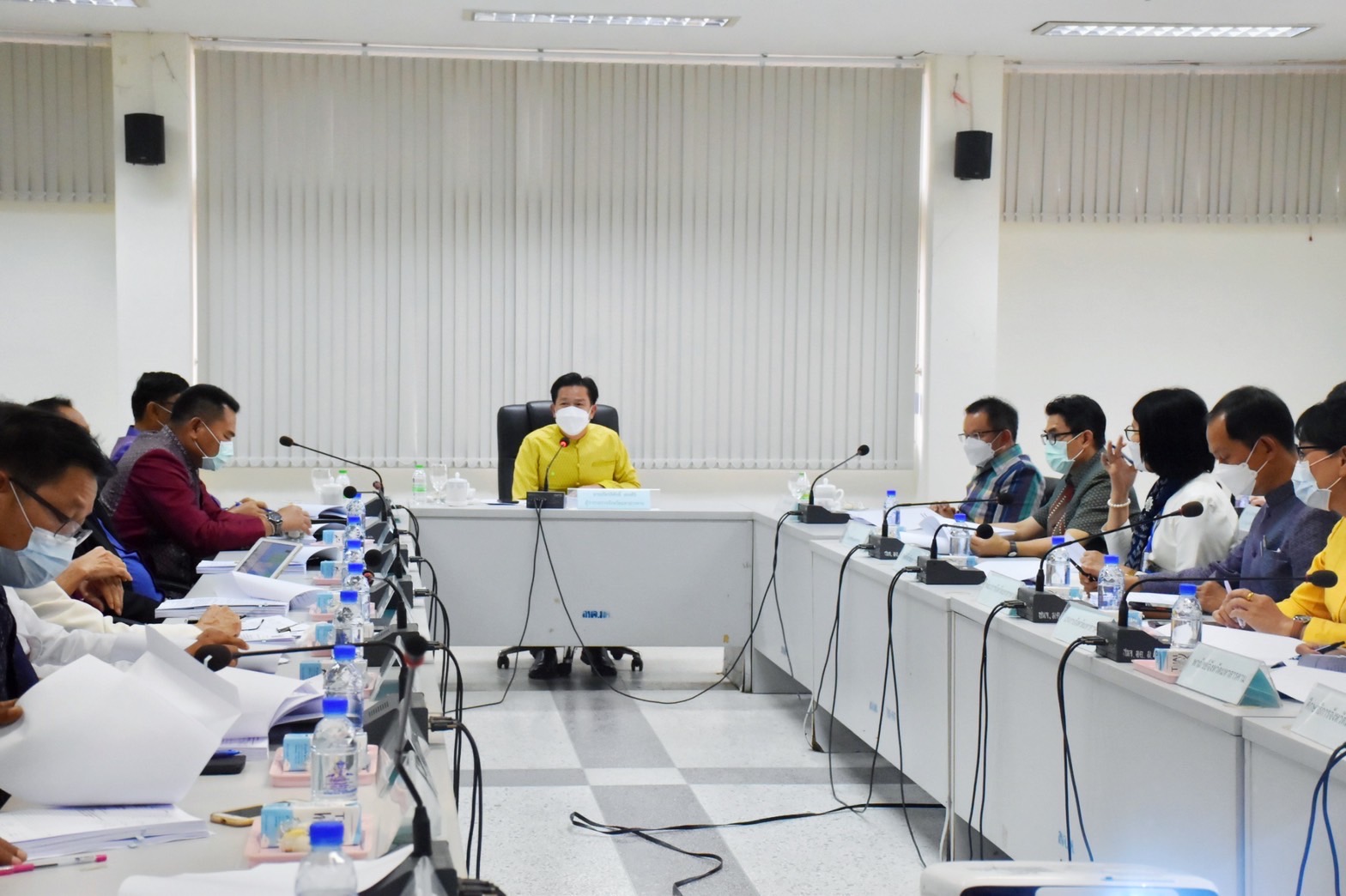 พช.มหาสารคามเข้าร่วมประชุมคณะกรรมการบริหารจังหวัดแบบบูรณาการจังหวัดมหาสารคาม (ก.บ.จ.มค.)