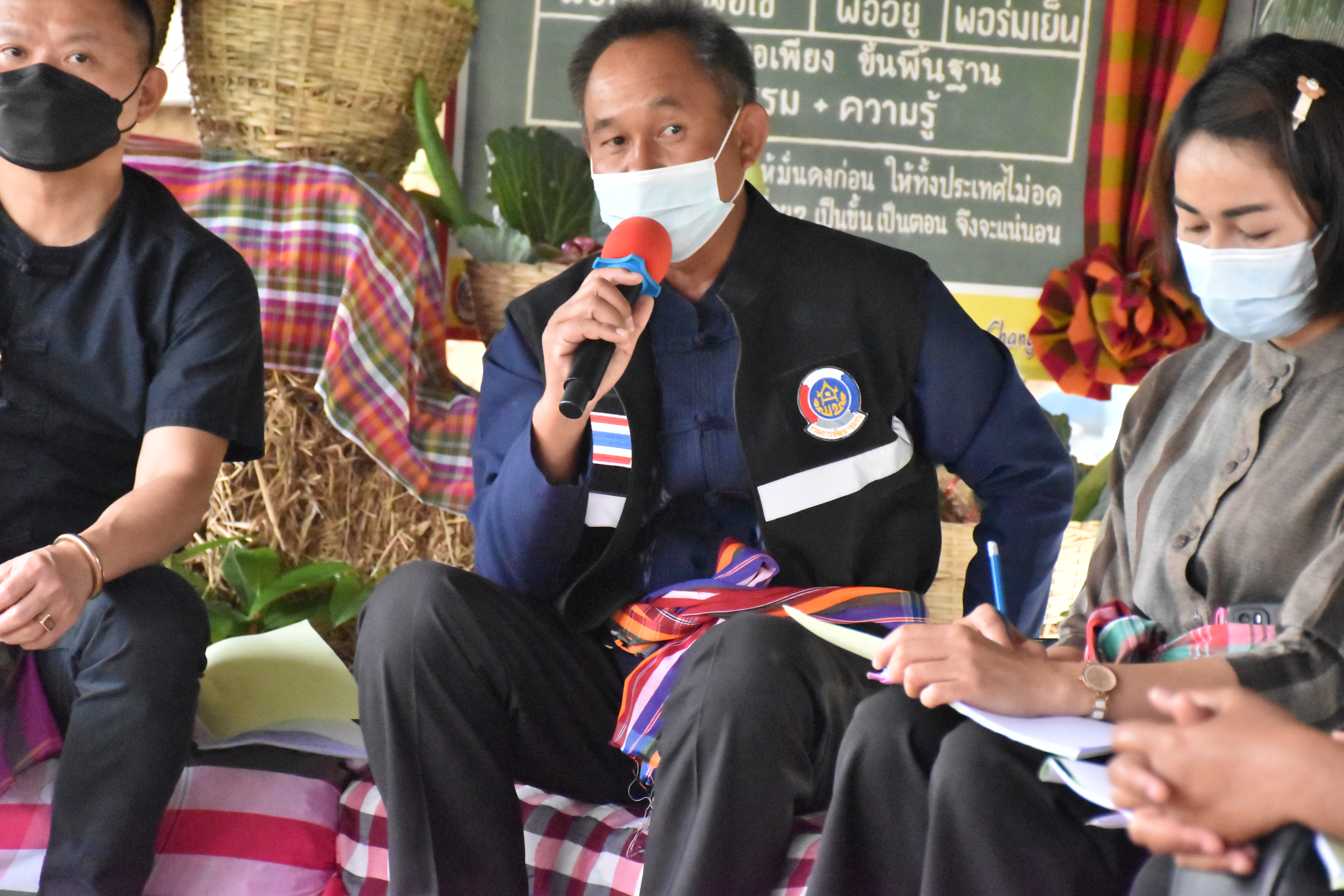 พช.มหาสารคาม “ประกวดครัวเรือนต้นแบบ โคก หนอง นา พัฒนาชุมชนจังหวัดมหาสารคาม ประจำปี 2565” ณ แปลงครัวเรือนต้นแบบ โคก หนอง นา พัฒนาชุมชน (ขนาด 3 ไร่)  นายสมอน ก่านแก้ว หมู่ที่ 8 ตำบลดอนงัว อำเภอบรบือ จังหวัดมหาสารคาม