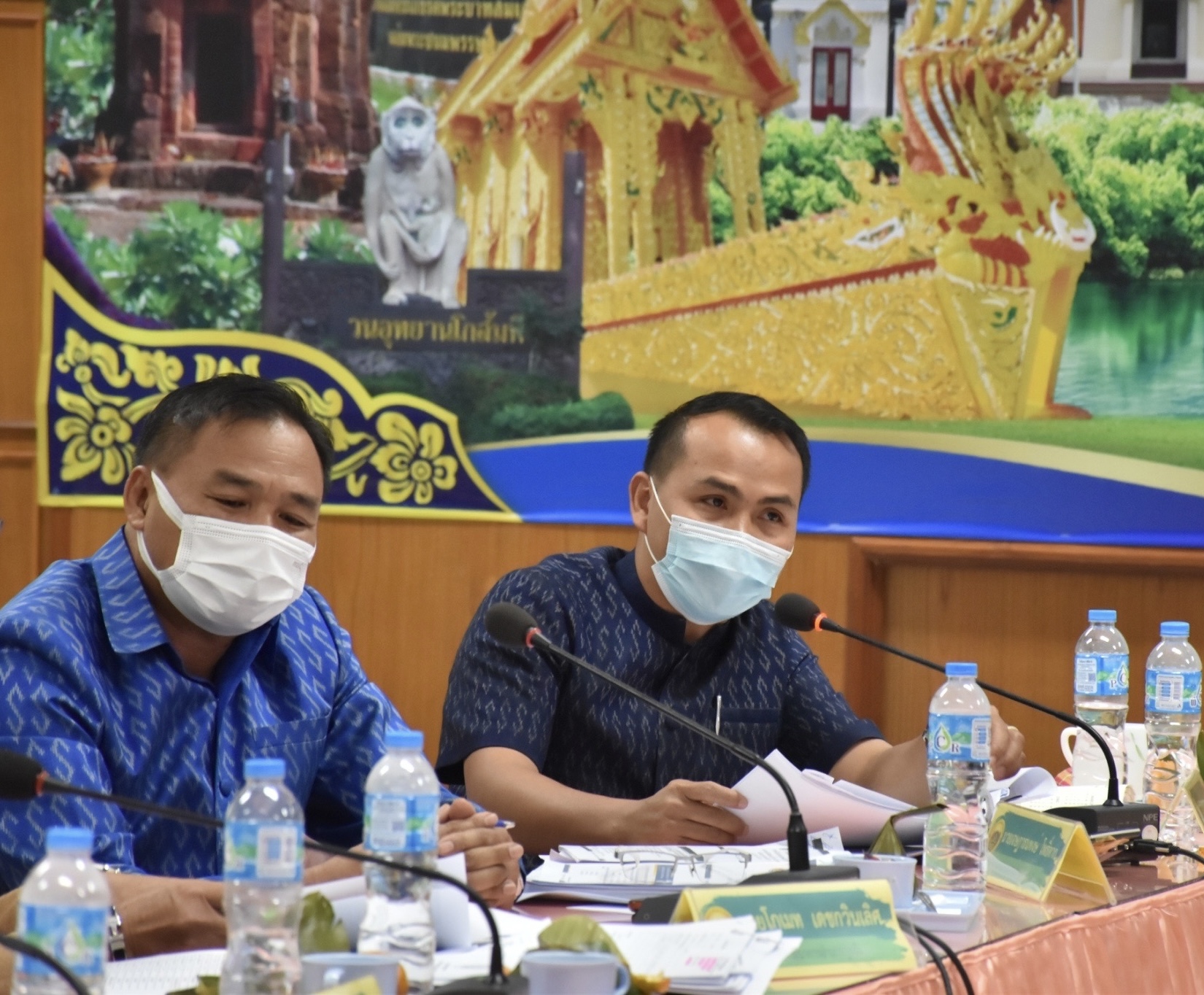 พช.มหาสารคามประชุมประจำเดือนสำนักงานพัฒนาชุมชนจังหวัดมหาสารคาม ครั้งที่ 2 /2565