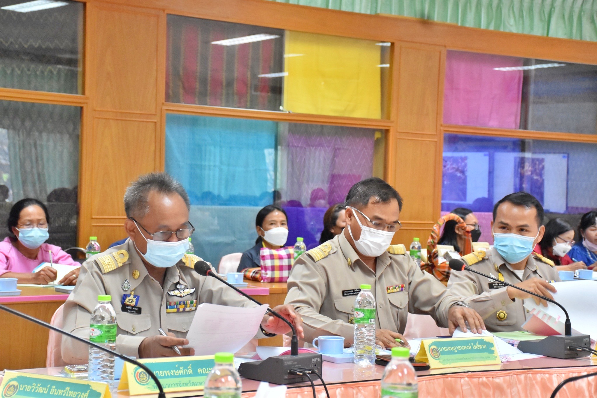 คณะอนุกรรมการบริหารกองทุนพัฒนาบทบาทสตรีระดับจังหวัดมหาสารคาม ประชุมครั้งที่ 2/2565