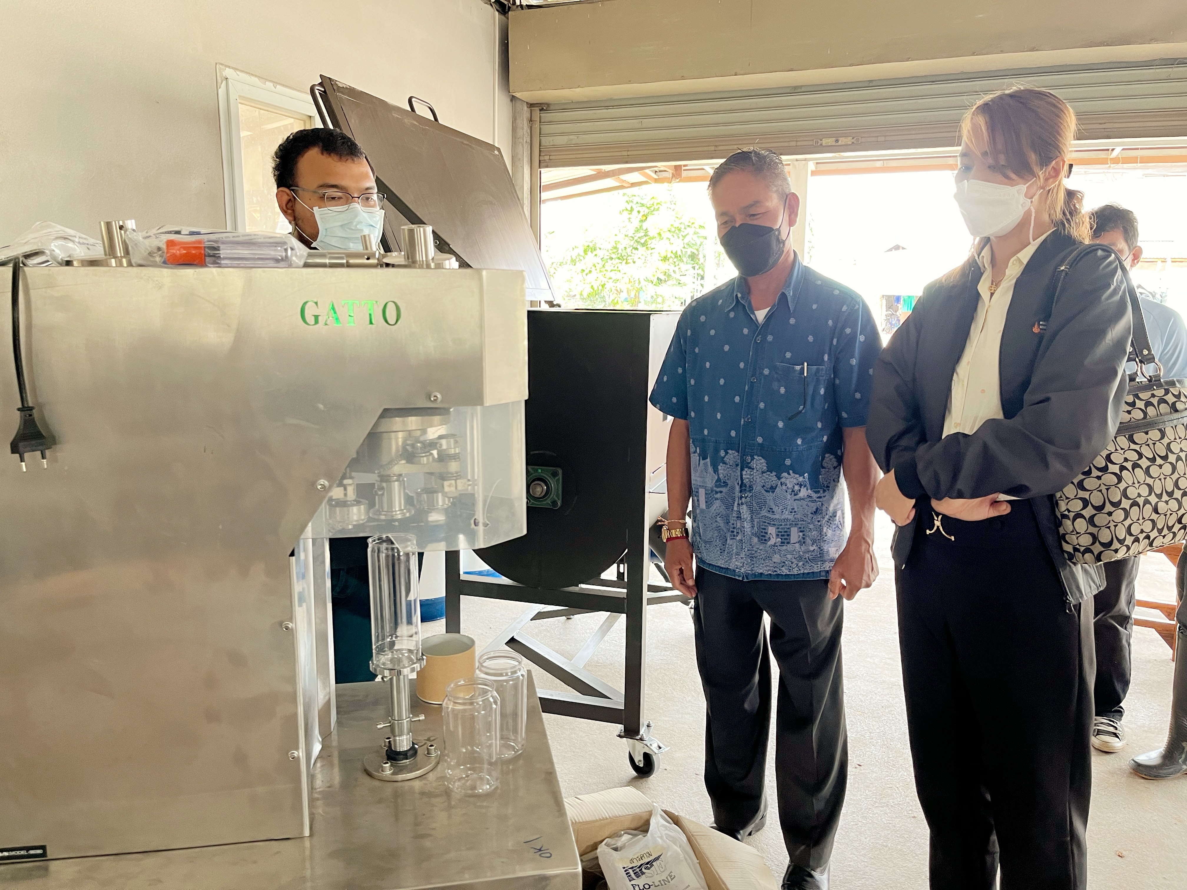พช.มหาสารคามลงพื้นที่ตรวจรับครุภัณฑ์การเกษตร เพื่อสนับสนุนการดำเนินงานพัฒนาพื้นที่เรียนรู้ชุมชนต้นแบบการพัฒนาคุณภาพชีวิต (CLM) จ.มหาสารคาม