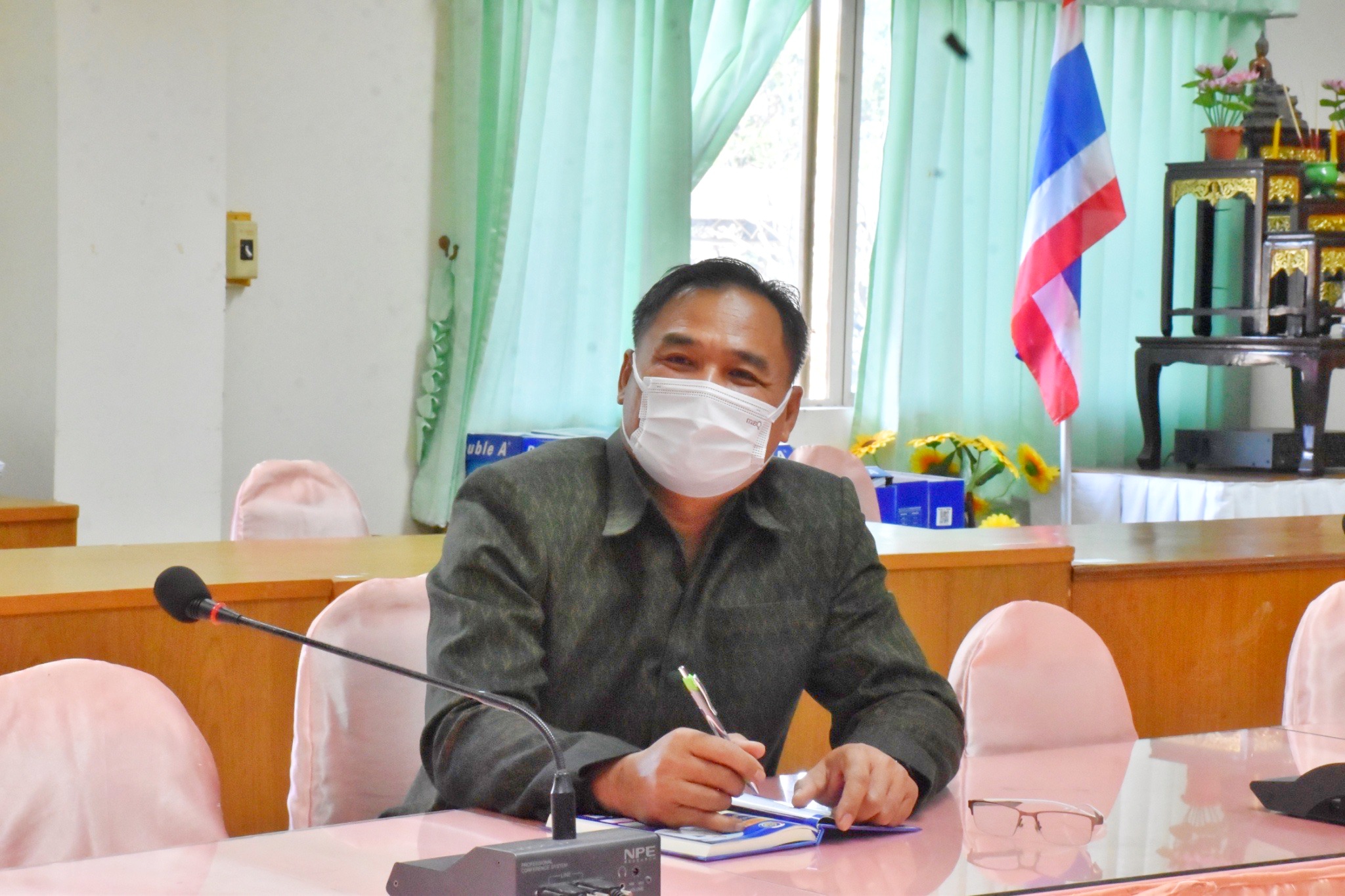 พช.มหาสารคามร่วมประชุมสร้างความรู้ ความข้าใจการพัฒนาและการใช้ประโยชน์ Big Data กรมการพัฒนาชุมชน (ผ่านระบบประชุมทางไกลVideo Conference และ TV พช.)