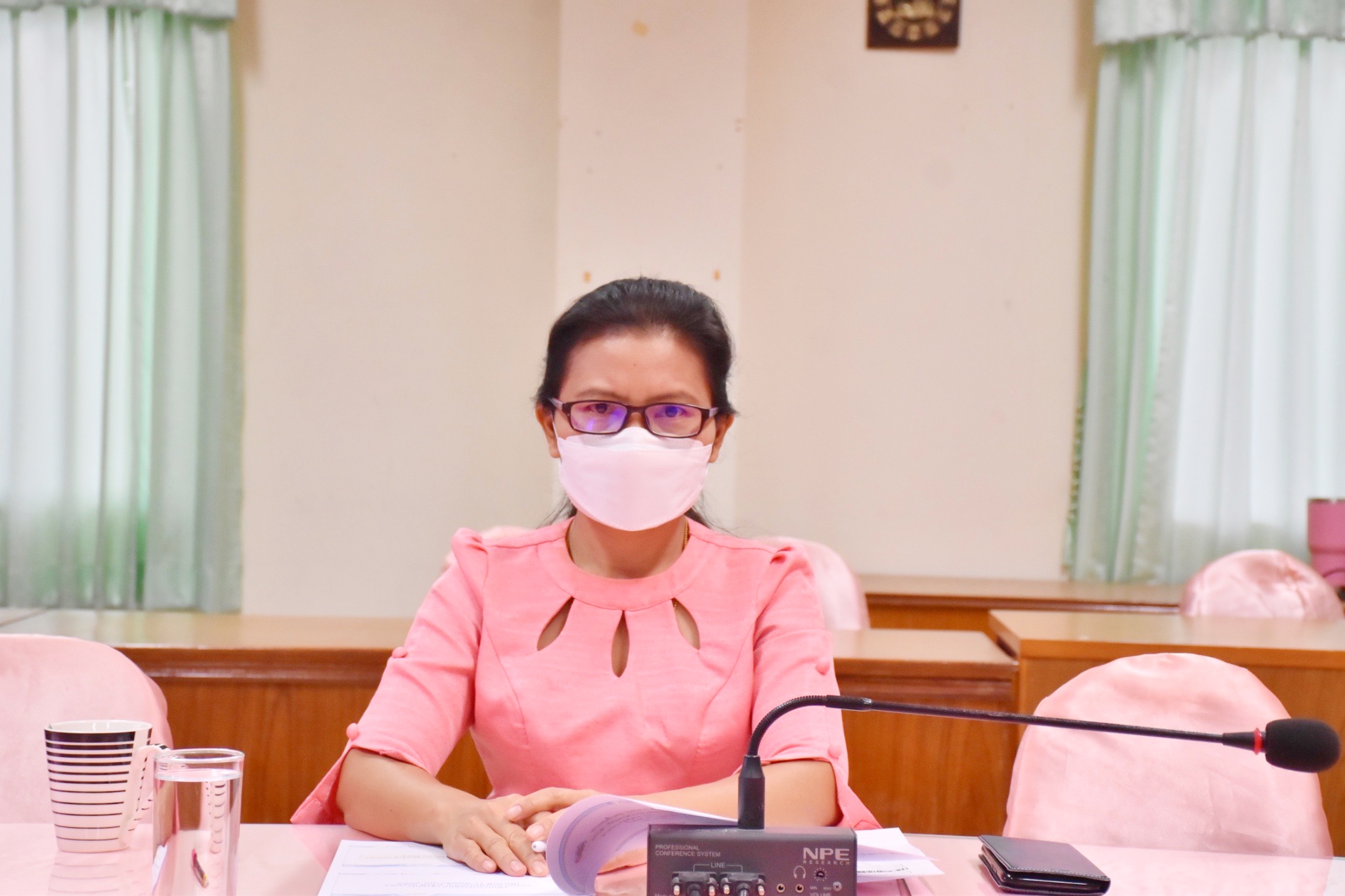 ประชุมชี้แจง เร่งรัด กำกับ ติดตาม การดำเนินงานกองทุนพัฒนาบทบาทสตรี ผ่านระบบ (Video Conference)