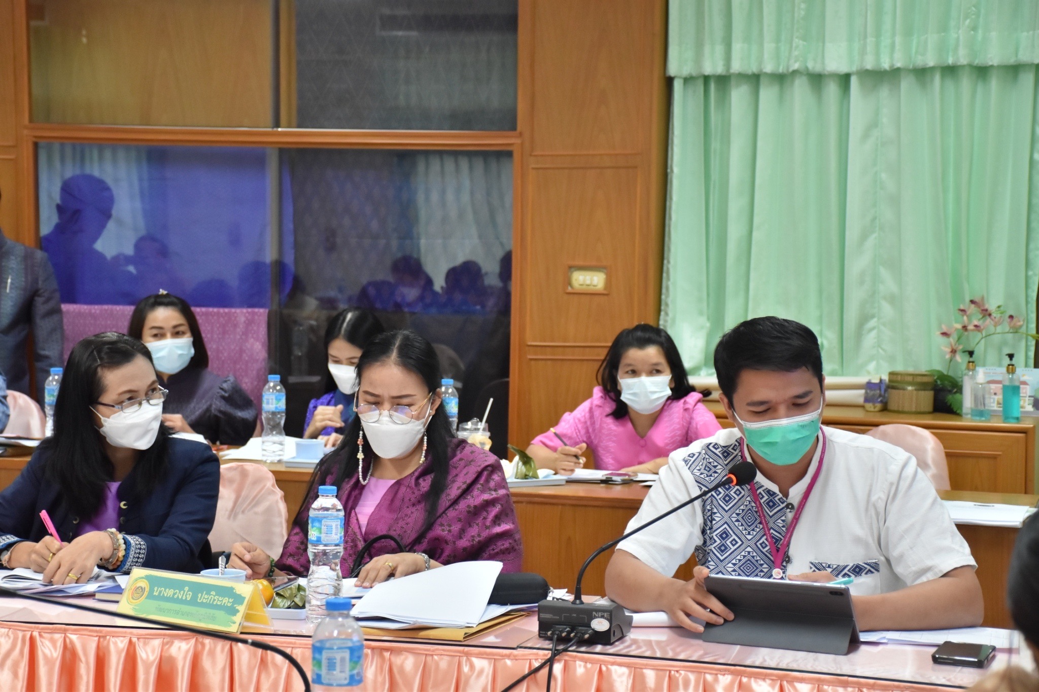 พช.มหาสารคามประชุมประจำเดือนสำนักงานพัฒนาชุมชนจังหวัดมหาสารคาม ครั้งที่ 2 /2565