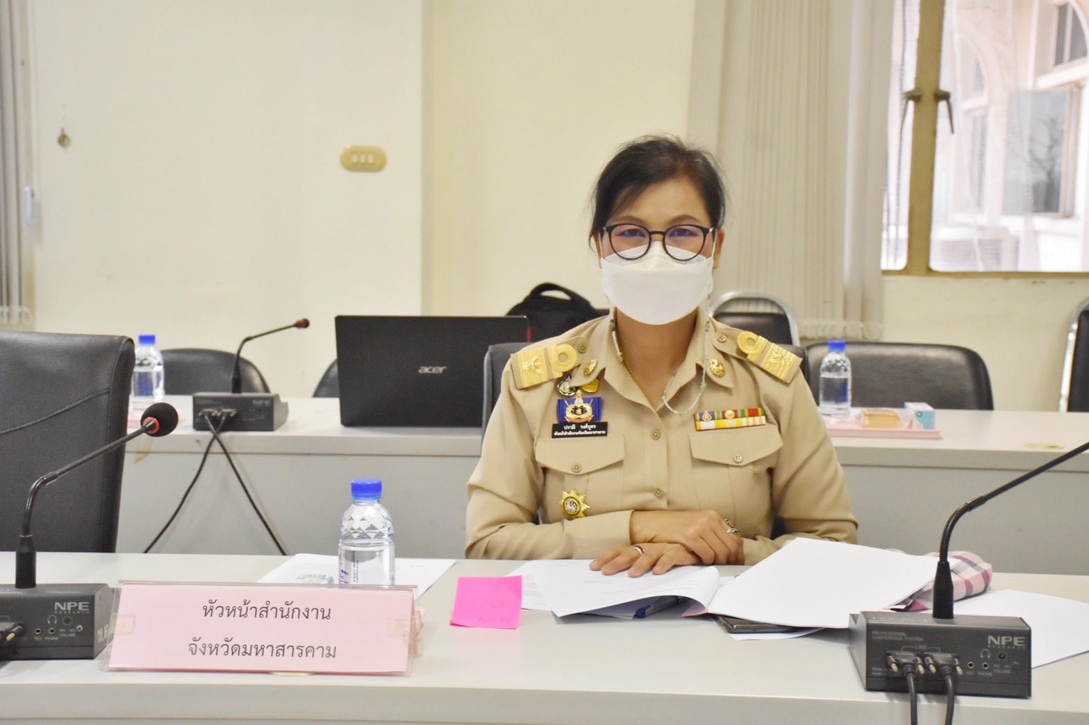 พัฒนาการจังหวัดมหาสารคาม “ร่วมประชุมโครงการและกิจกรรมเฉลิมพระเกียรติสมเด็จพระนางเจ้าสิริกิติ์ พระบรมราชินีนาถ พระบรมราชชนนีพันปีหลวง เนื่องในโอกาสมหามงคลเฉลิมพระชนมพรรษา 90 พรรษา 12 สิงหาคม 2565”