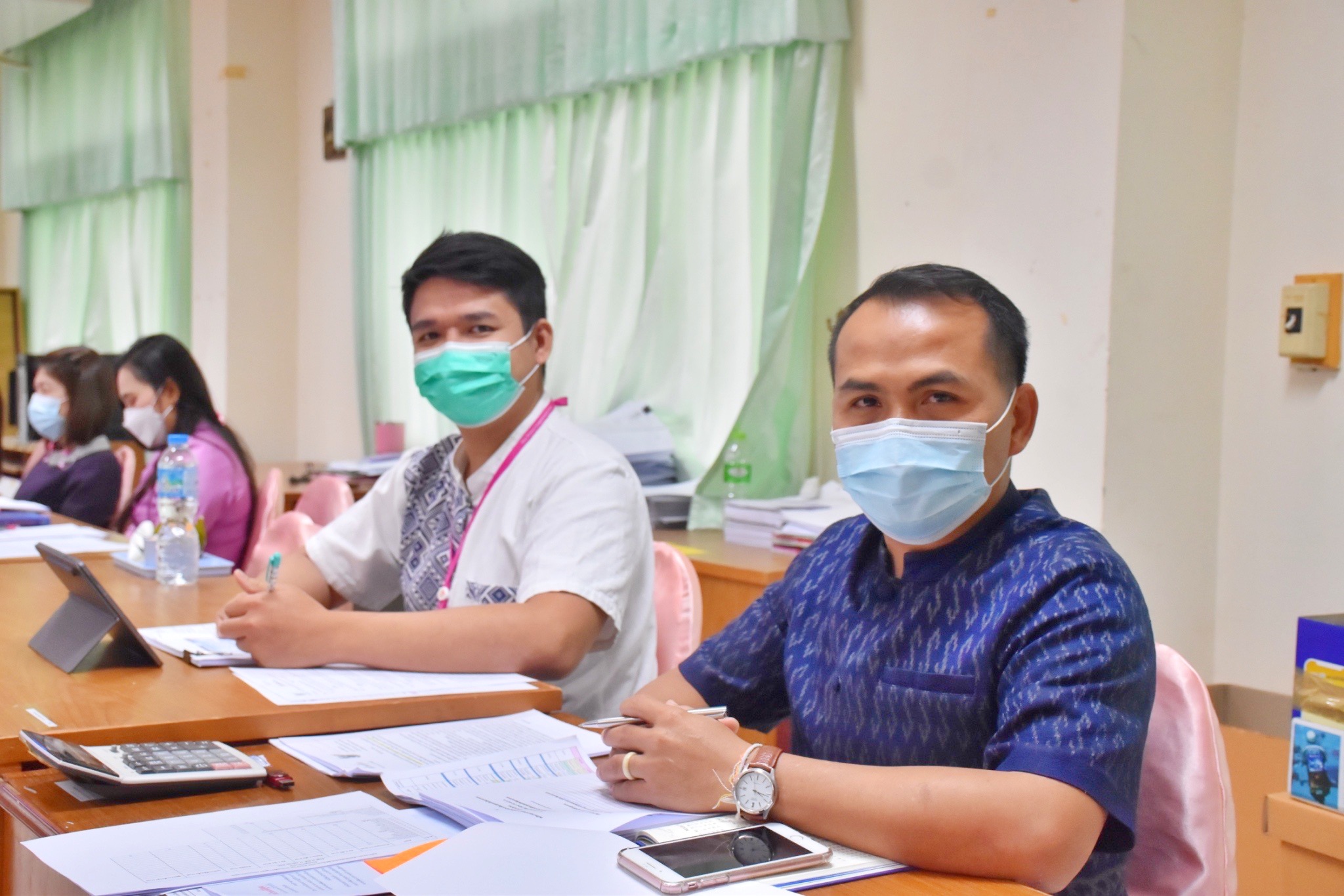 พช.มหาสารคามประชุมประจำเดือนสำนักงานพัฒนาชุมชนจังหวัดมหาสารคาม ครั้งที่ 2 /2565