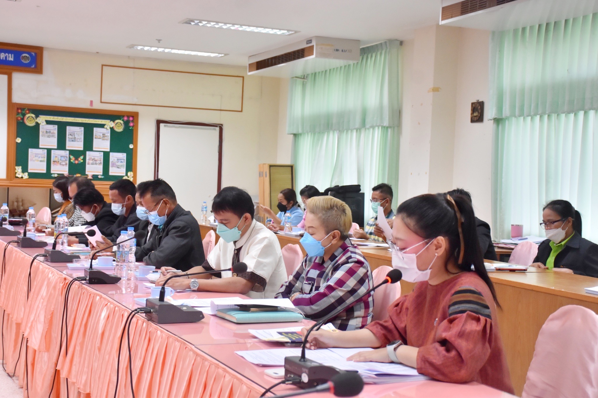 พช.มหาสารคามประชุมคณะกรรมการศูนย์ประสานงานองค์การชุมชนจังหวัด (ศอช.จ.) จังหวัดมหาสารคาม ประจำปี 2565 ครั้งที่ 1/2565