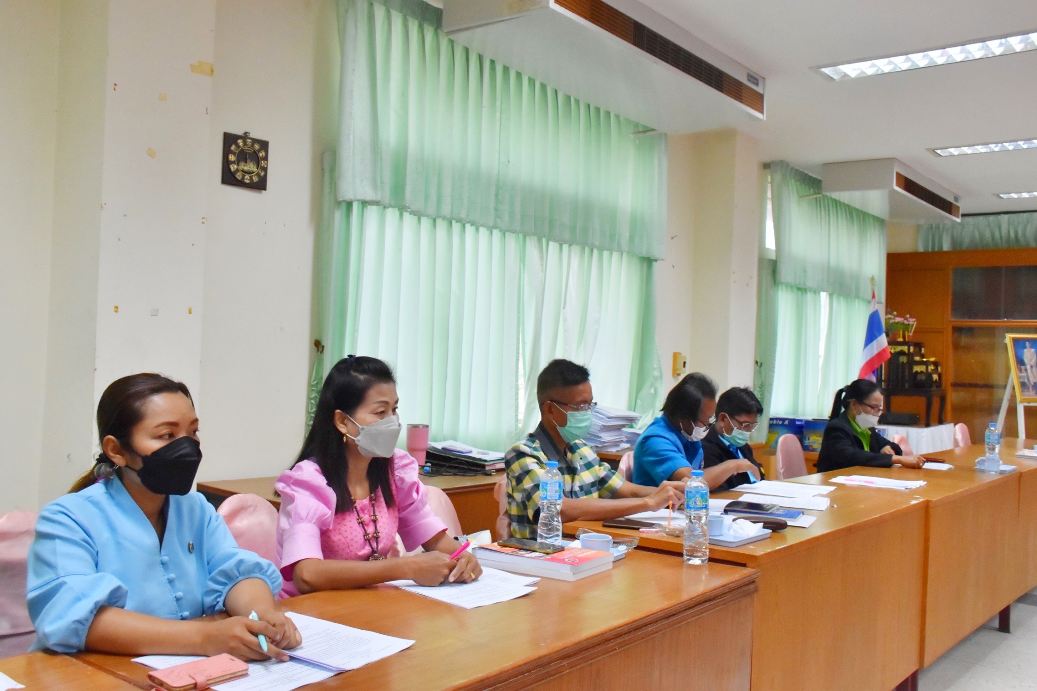 พช.มหาสารคามประชุมคณะกรรมการศูนย์ประสานงานองค์การชุมชนจังหวัด (ศอช.จ.) จังหวัดมหาสารคาม ประจำปี 2565 ครั้งที่ 1/2565