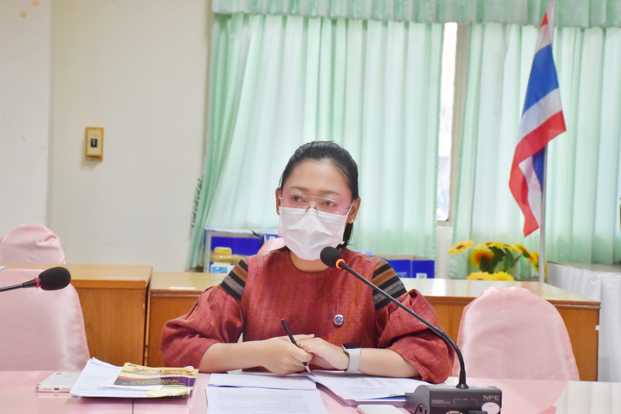 พช.มหาสารคามประชุมคณะกรรมการศูนย์ประสานงานองค์การชุมชนจังหวัด (ศอช.จ.) จังหวัดมหาสารคาม ประจำปี 2565 ครั้งที่ 1/2565