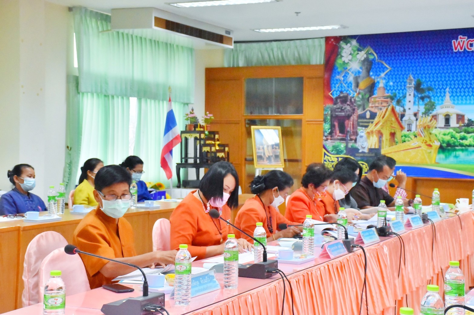 สำนักงานเลขานุการคณะอนุกรรมการบริหารกองทุนพัฒนาบทบาทสตรีจังหวัดมหาสารคาม จัดประชุมคณะทำงานขับเคลื่อนกองทุนพัฒนาบทบาสตรีจังหวัดมหาสารคาม ครั้งที่ 2/2565