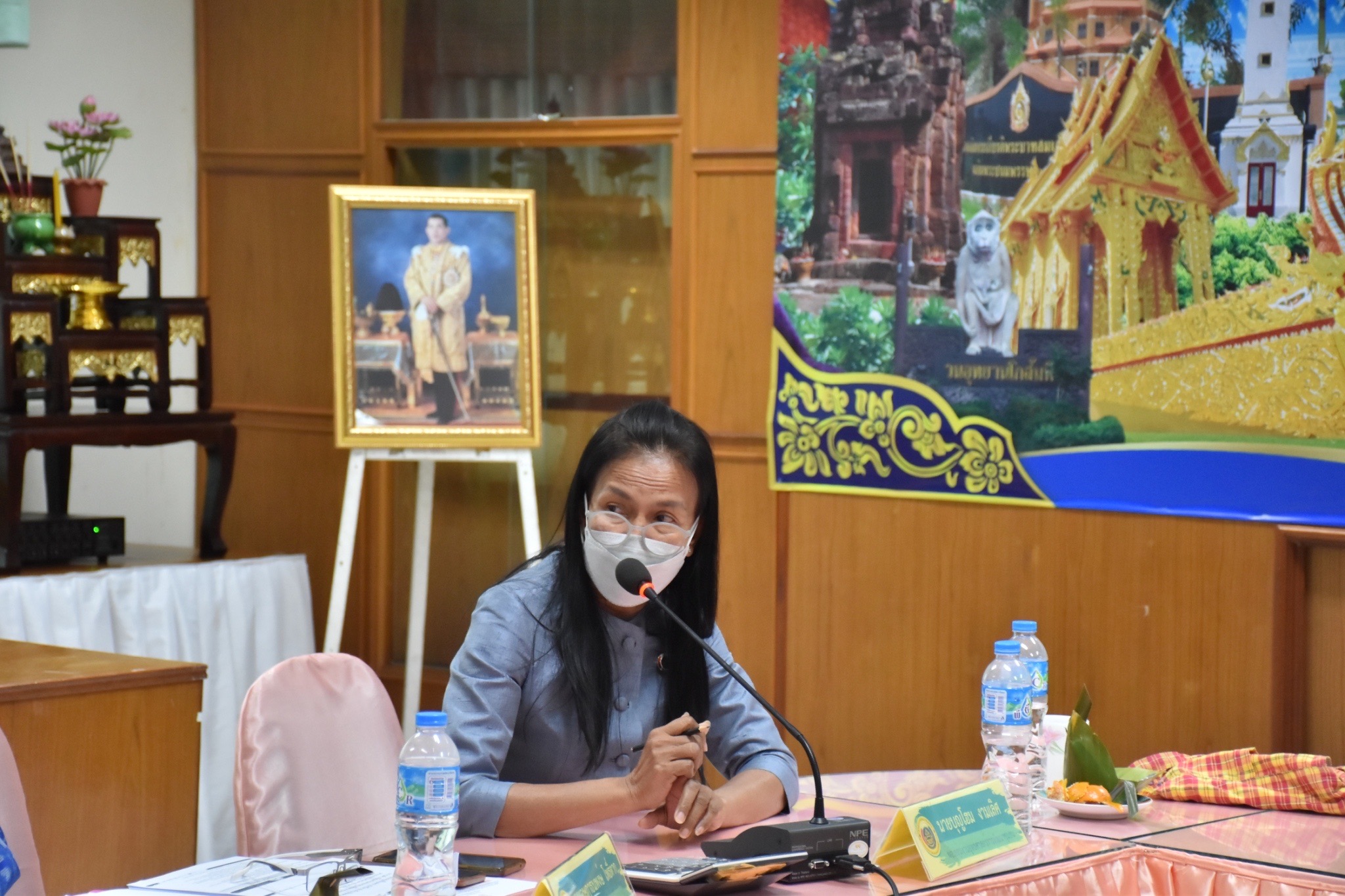 พช.มหาสารคามประชุมประจำเดือนสำนักงานพัฒนาชุมชนจังหวัดมหาสารคาม ครั้งที่ 2 /2565
