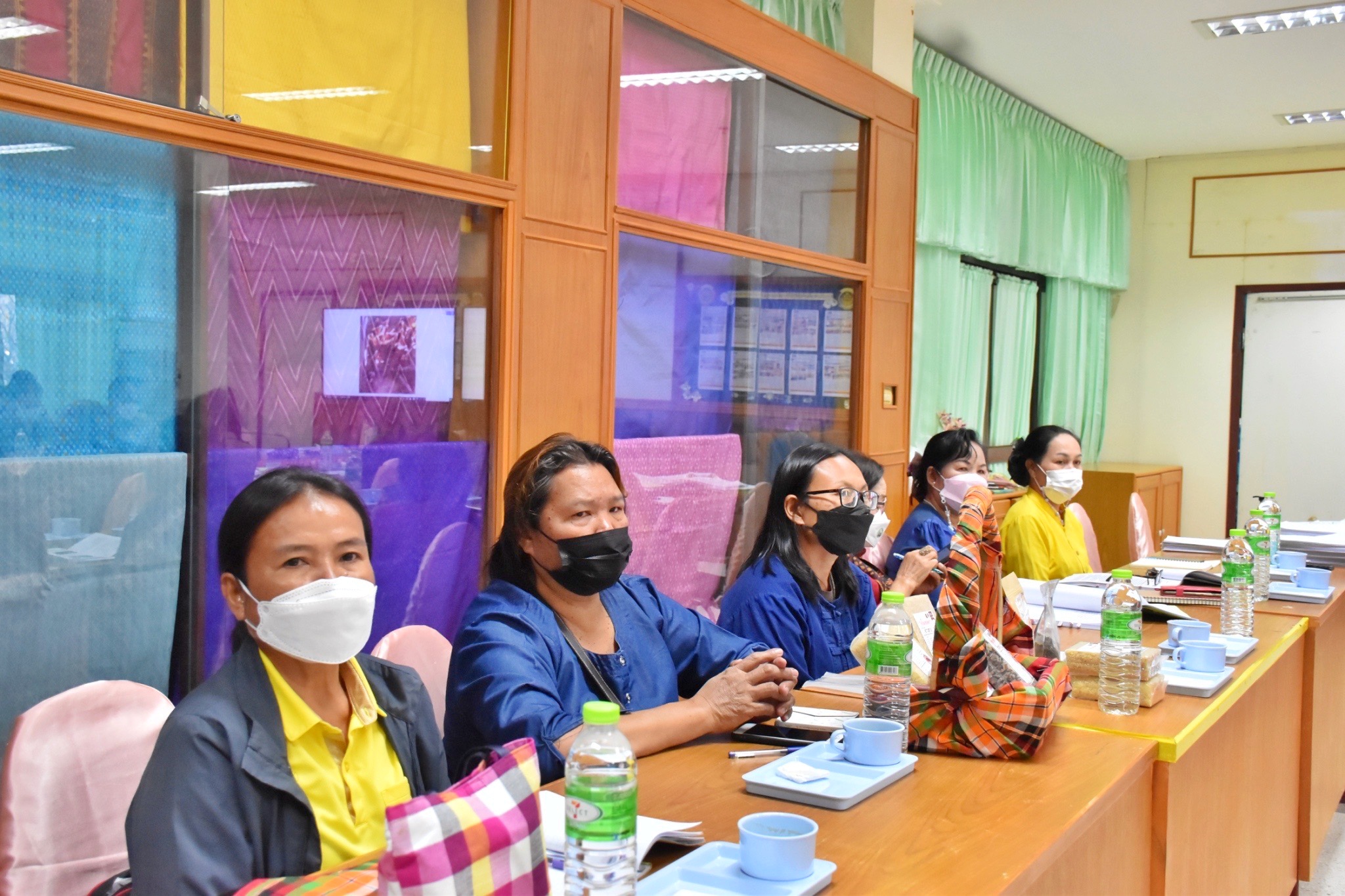 คณะอนุกรรมการบริหารกองทุนพัฒนาบทบาทสตรีระดับจังหวัดมหาสารคาม ประชุมครั้งที่ 2/2565