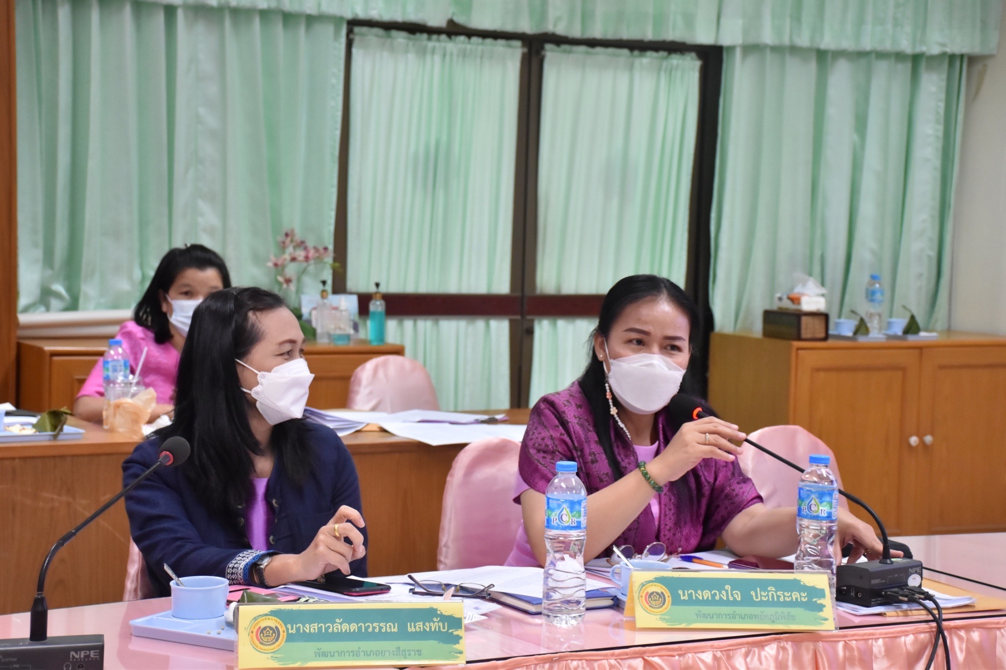 พช.มหาสารคามประชุมประจำเดือนสำนักงานพัฒนาชุมชนจังหวัดมหาสารคาม ครั้งที่ 2 /2565