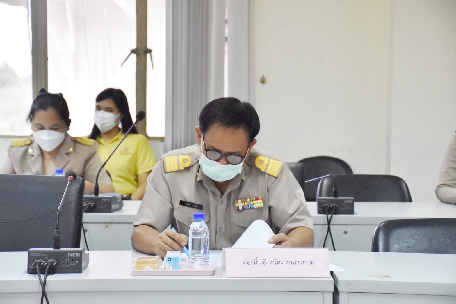 พัฒนาการจังหวัดมหาสารคาม “ร่วมประชุมโครงการและกิจกรรมเฉลิมพระเกียรติสมเด็จพระนางเจ้าสิริกิติ์ พระบรมราชินีนาถ พระบรมราชชนนีพันปีหลวง เนื่องในโอกาสมหามงคลเฉลิมพระชนมพรรษา 90 พรรษา 12 สิงหาคม 2565”