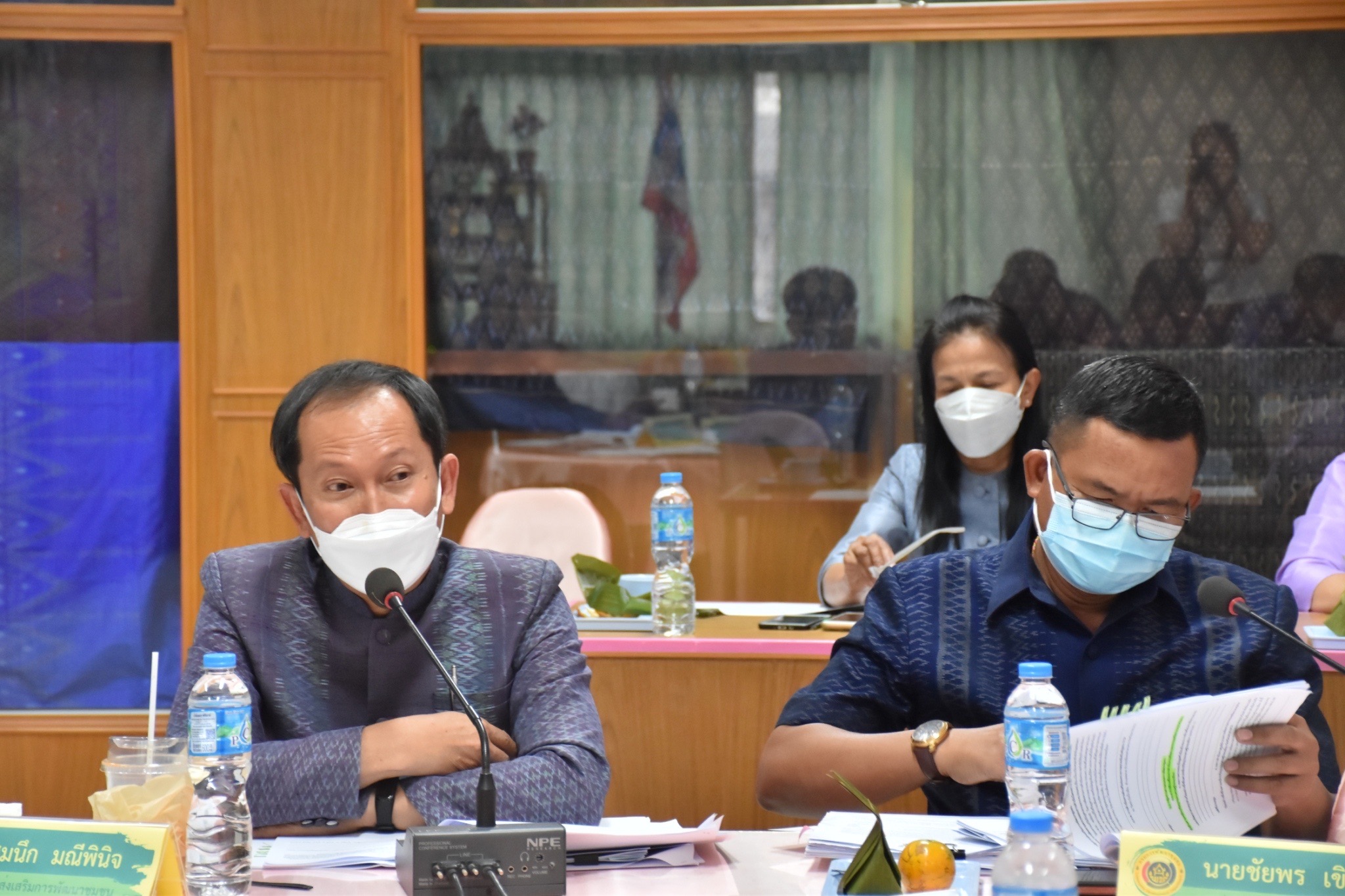 พช.มหาสารคามประชุมประจำเดือนสำนักงานพัฒนาชุมชนจังหวัดมหาสารคาม ครั้งที่ 2 /2565