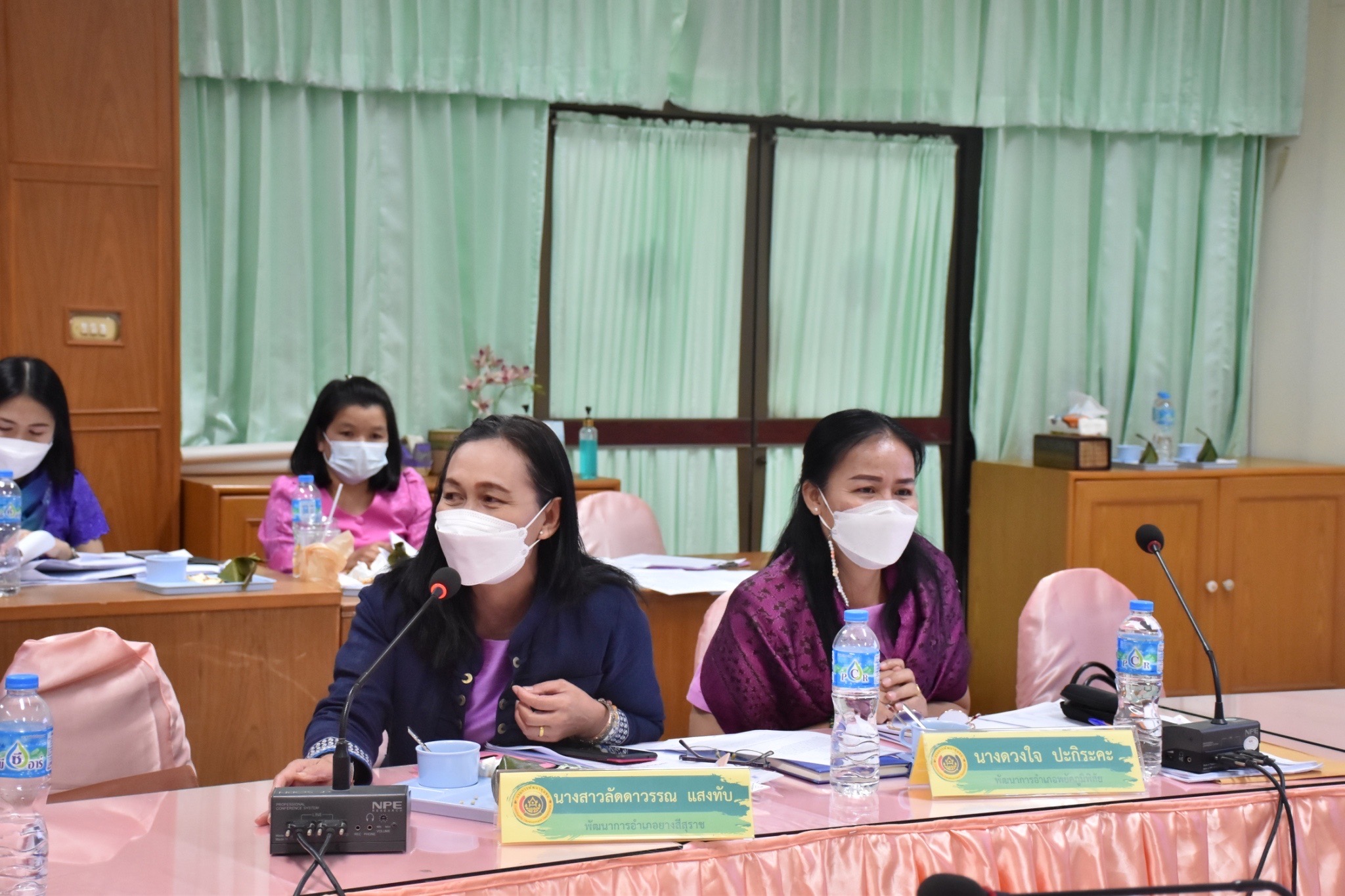 พช.มหาสารคามประชุมประจำเดือนสำนักงานพัฒนาชุมชนจังหวัดมหาสารคาม ครั้งที่ 2 /2565