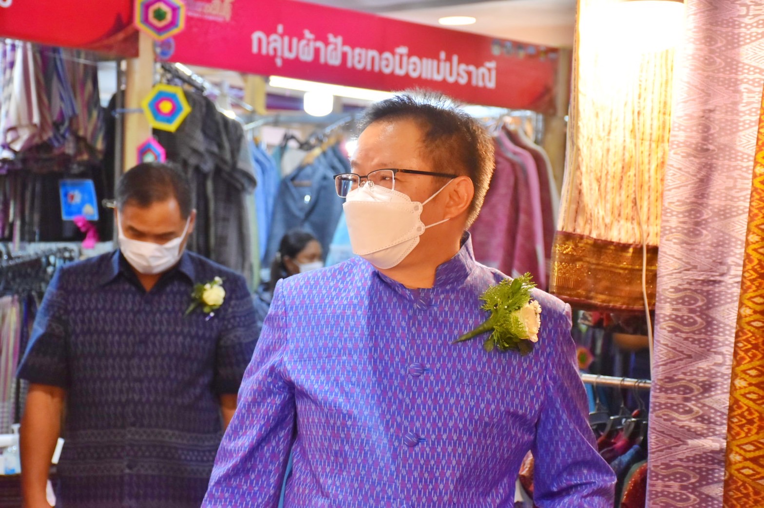 พช. มหาสารคาม จัดพิธีเปิดงาน “มหกรรมของดีผลิตภัณฑ์ชุมชน ร้อยแก่นสารสินธุ์” ภายใต้โครงการตามแผนปฏิบัติราชการประจำปีของกลุ่มจังหวัดภาคตะวันออกเฉียงเหนือตอนกลาง ประจำปีงบประมาณ พ.ศ. 2565