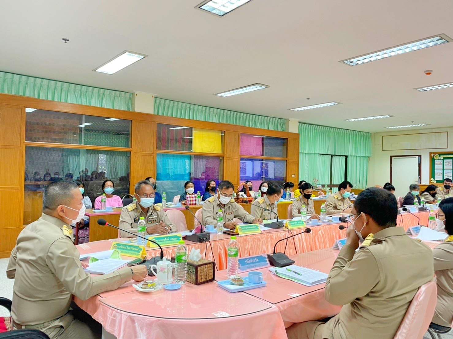 คณะอนุกรรมการบริหารกองทุนพัฒนาบทบาทสตรีระดับจังหวัดมหาสารคาม ประชุมครั้งที่ 2/2565