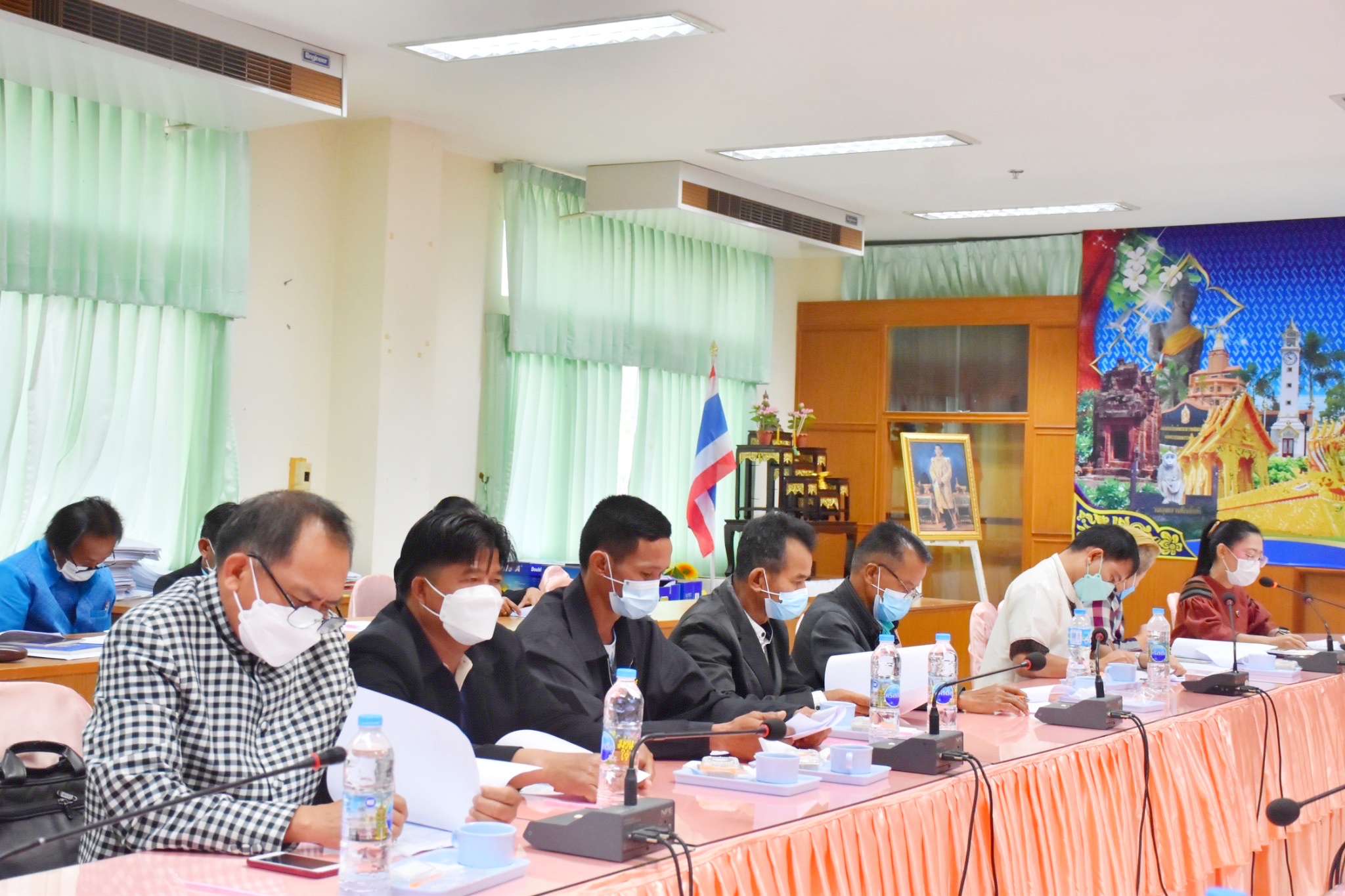 พช.มหาสารคามประชุมคณะกรรมการศูนย์ประสานงานองค์การชุมชนจังหวัด (ศอช.จ.) จังหวัดมหาสารคาม ประจำปี 2565 ครั้งที่ 1/2565