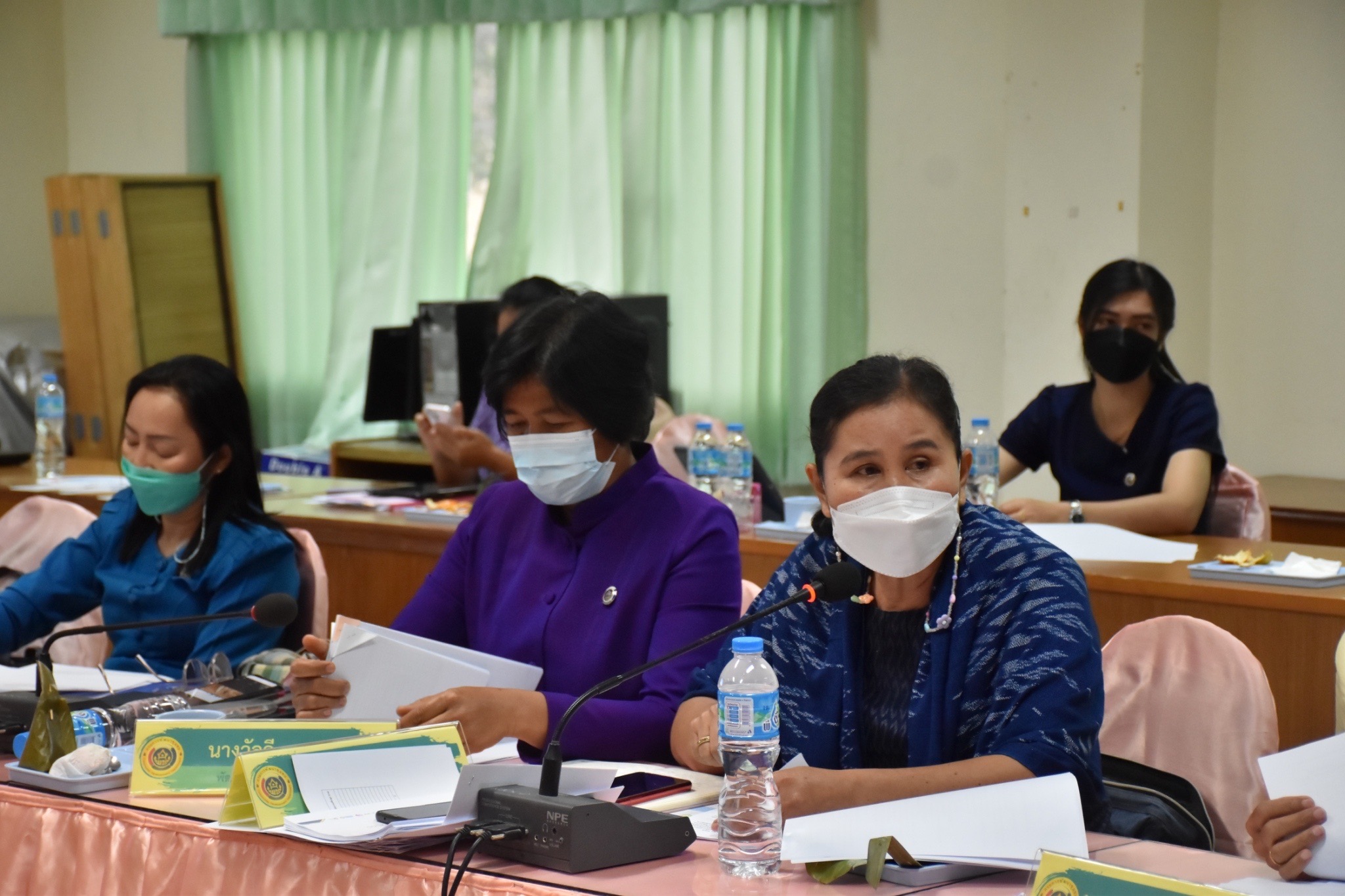 พช.มหาสารคามประชุมประจำเดือนสำนักงานพัฒนาชุมชนจังหวัดมหาสารคาม ครั้งที่ 2 /2565