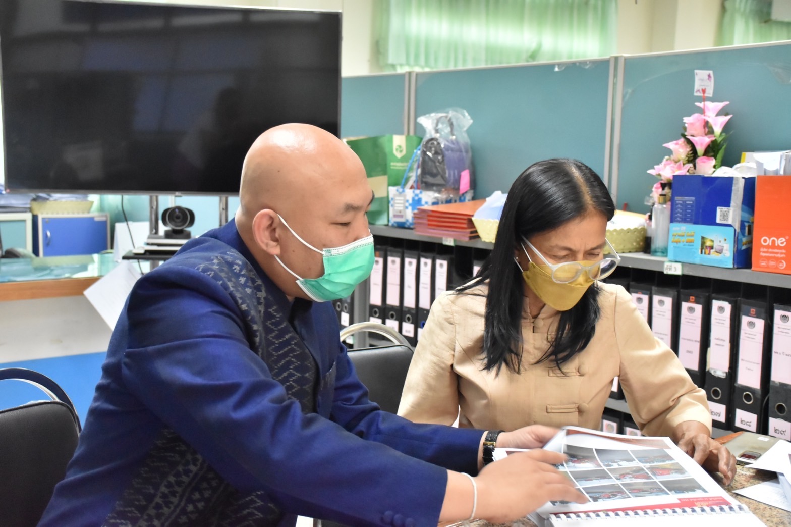 พช.มหาสารคามเข้าร่วมประชุมการคัดเลือกหน่วยงานต้นแบบการขับเคลื่อนนโยบายสำคัญของกรมการพัฒนาชุมน ประจำปีพ.ศ. 2565 (CDD Policy Award 2022) ผ่านระบบวีดิทัศน์ทางไกล (Video Conference)?