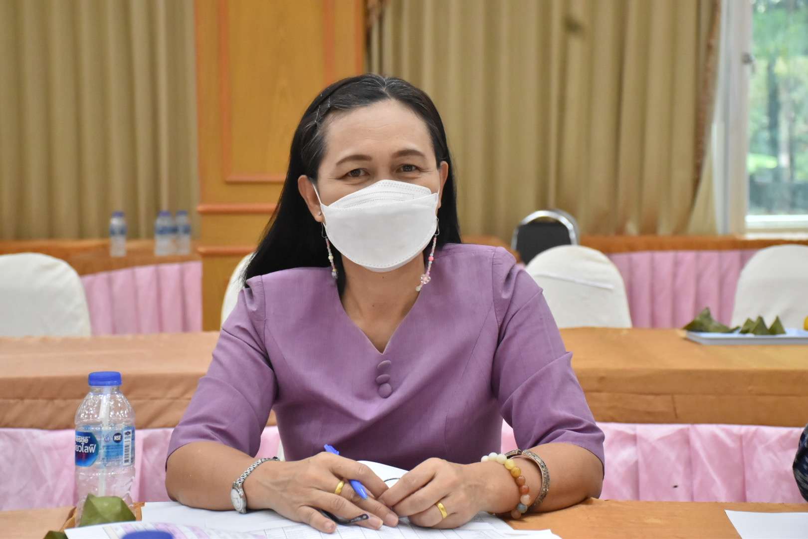 พช.มหาสารคามประชุมประจำเดือนสำนักงานพัฒนาชุมชนจังหวัดมหาสารคาม ครั้งที่ ๓/๒๕๖๕