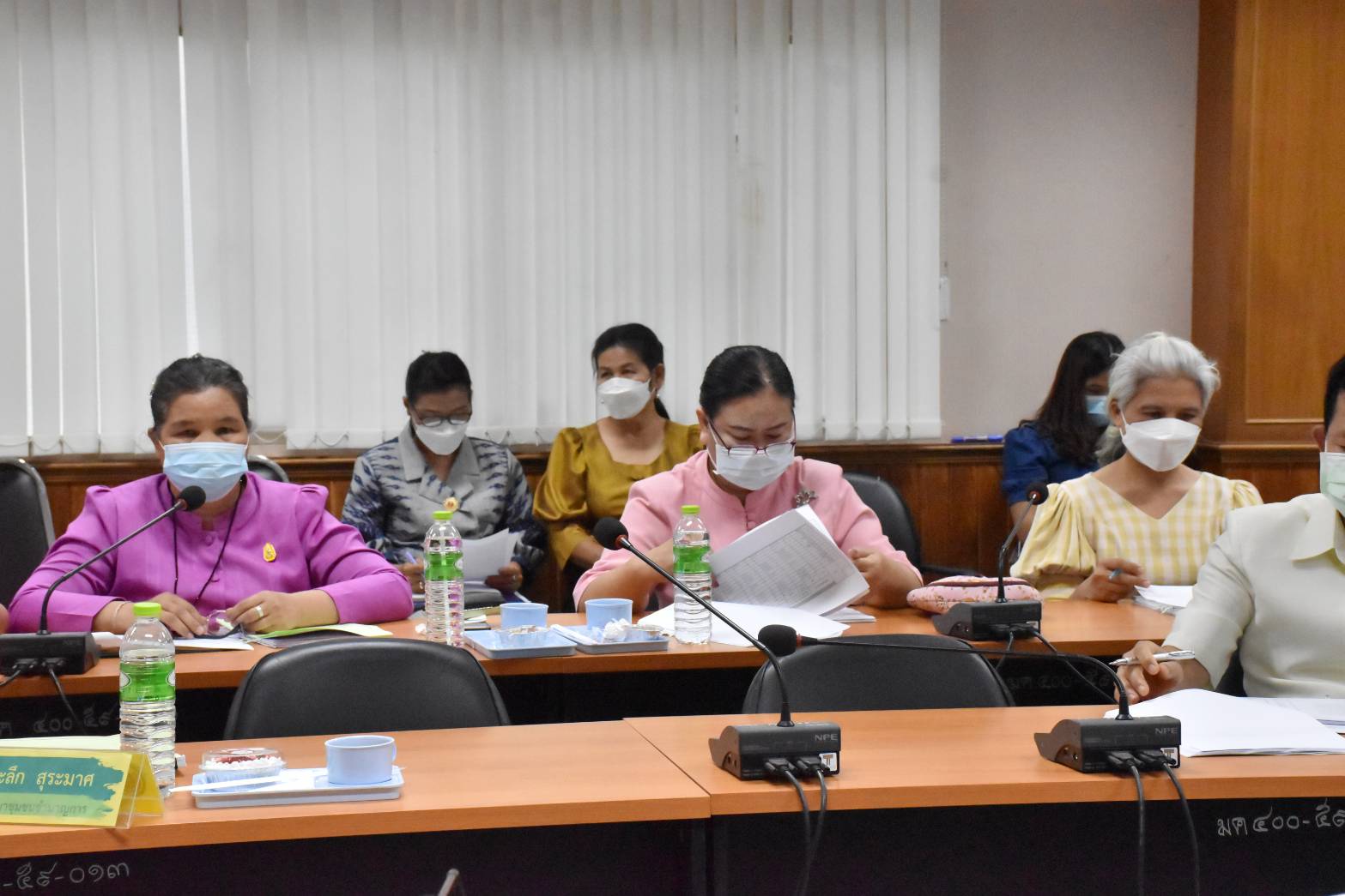 ⚡️⚡️ คณะอนุกรรมการบริหารกองทุนพัฒนาบทบาทสตรีระดับจังหวัดมหาสารคาม จัดประชุมครั้งที่ 3/2565