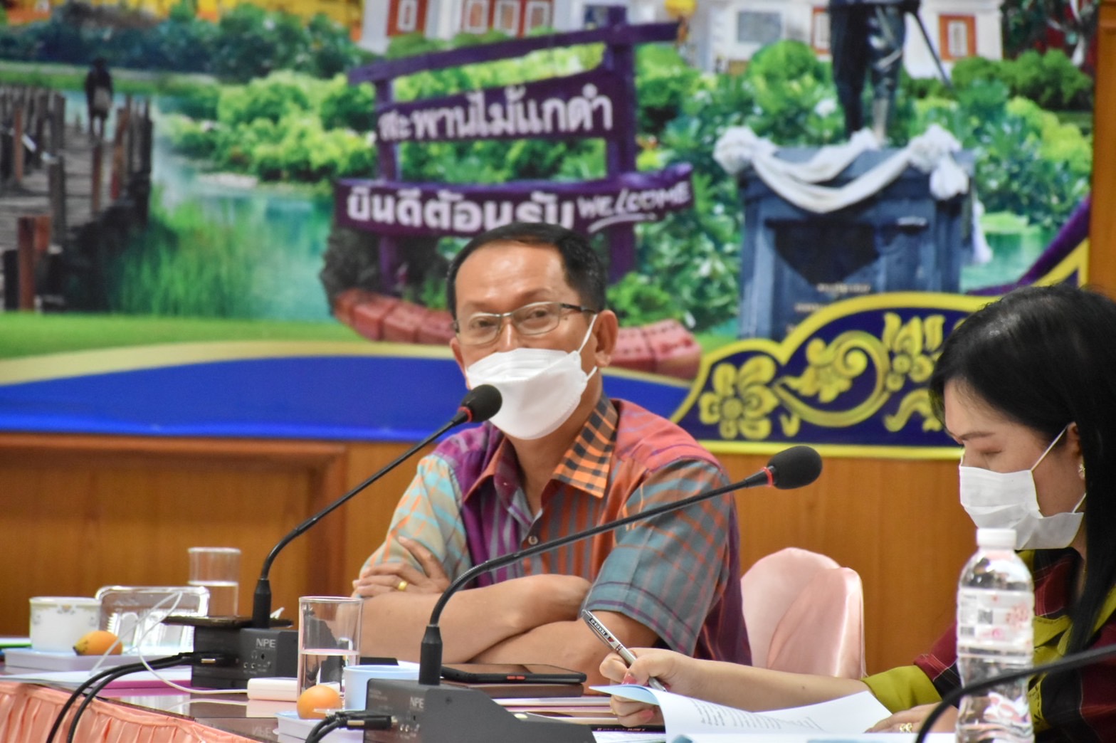 จังหวัดมหาสารคามประกวดหมู่บ้านกองทุนแม่ของแผ่นดินดีเด่นระดับจังหวัด ประจำปี 2565 ผ่านระบบ Zoom Cloud Meeting