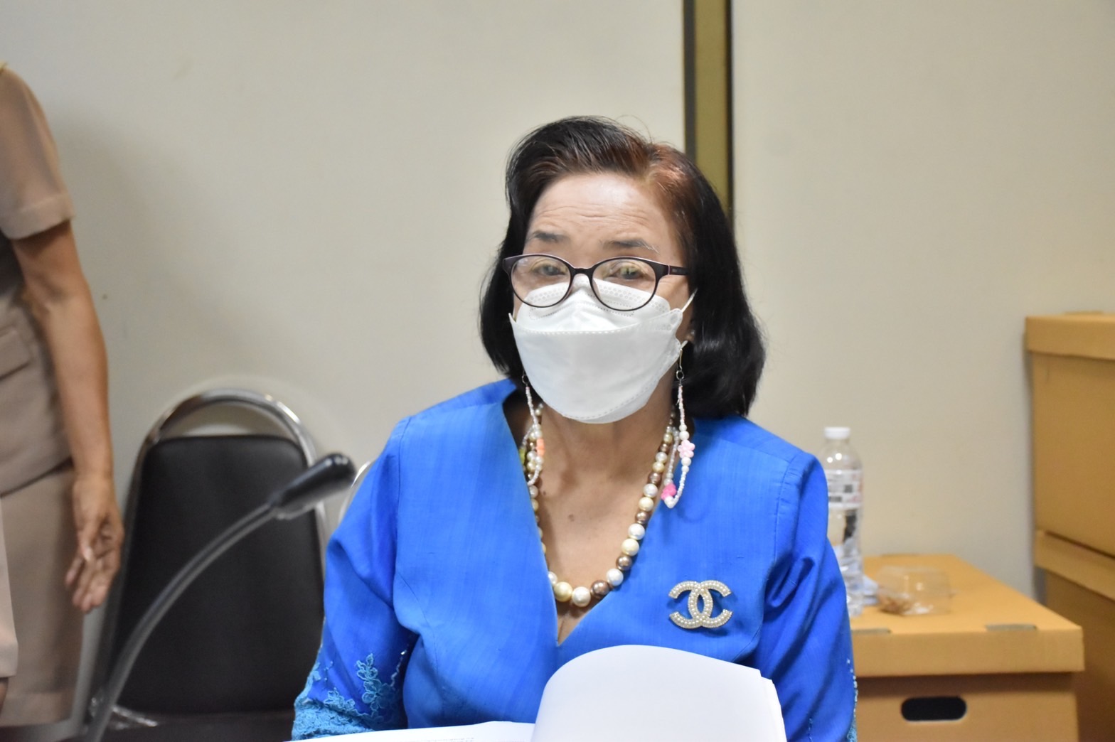 จังหวัดมหาสารคามประกวดหมู่บ้านกองทุนแม่ของแผ่นดินดีเด่นระดับจังหวัด ประจำปี 2565 ผ่านระบบ Zoom Cloud Meeting