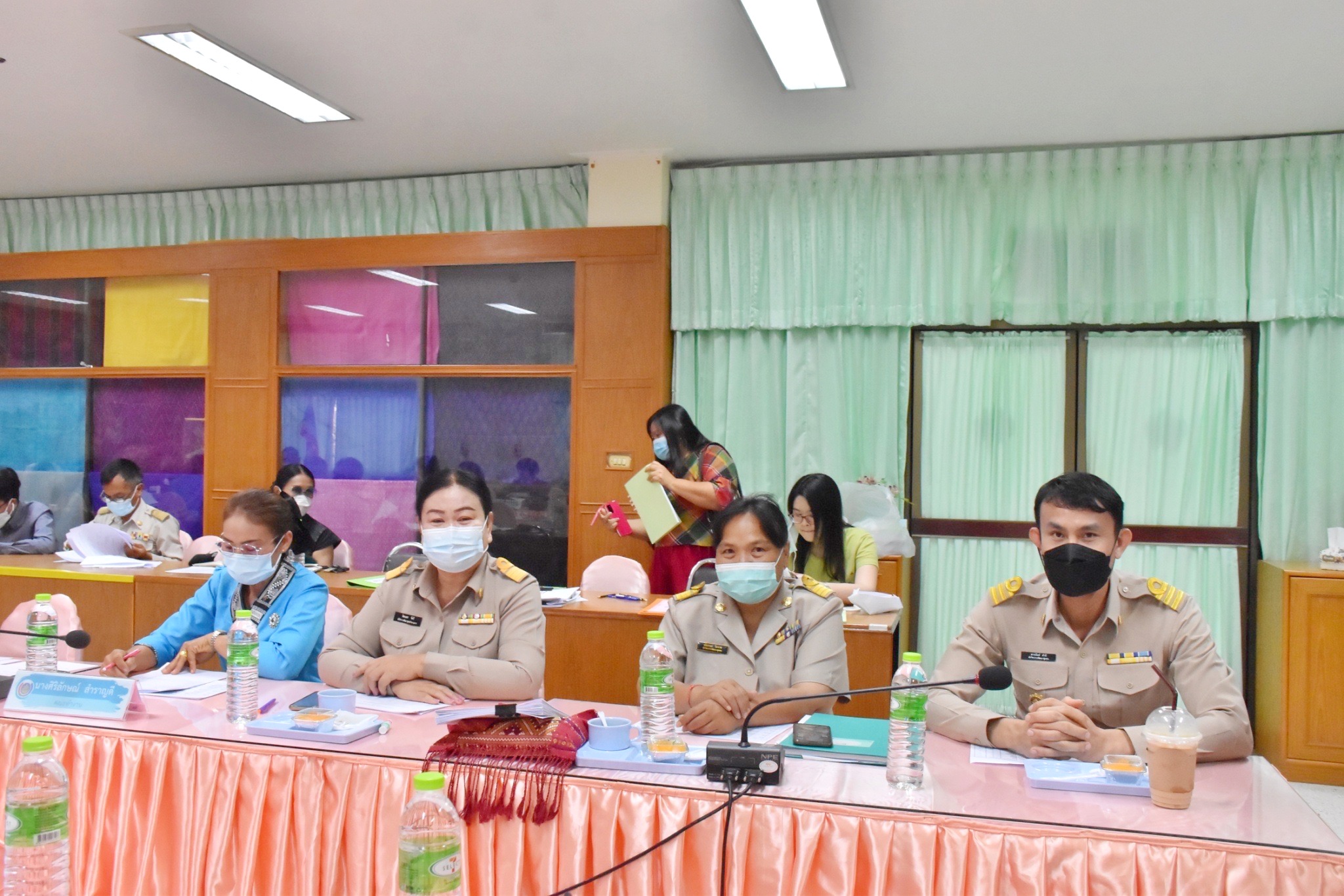 สำนักงานเลขานุการคณะอนุกรรมการบริหารกองทุนพัฒนาบทบาทสตรีจังหวัดมหาสารคามจัดประชุมคณะทำงานขับเคลื่อนกองทุนพัฒนาบทบาสตรีจังหวัดมหาสารคาม ครั้งที่ 3/2565