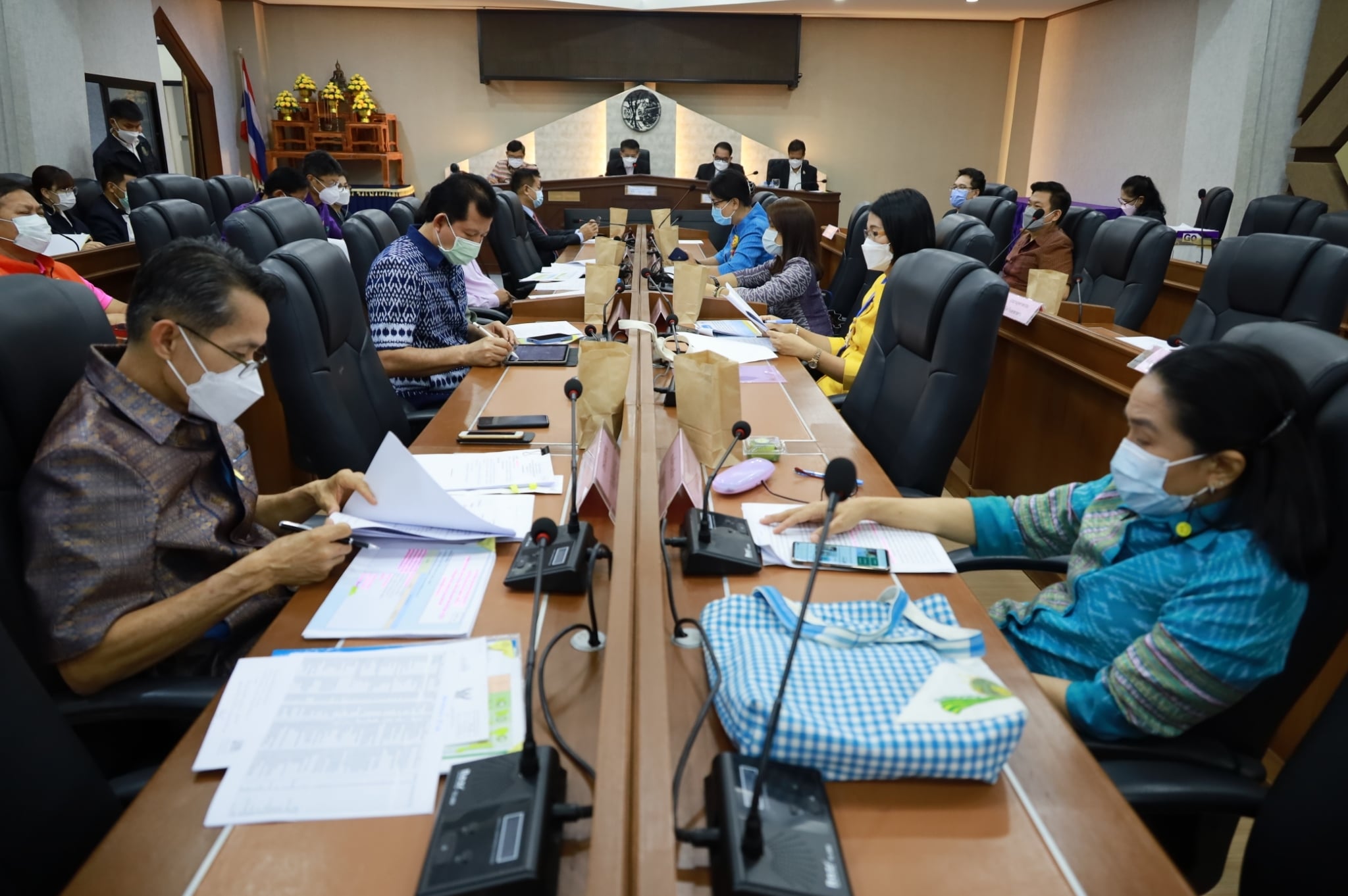 พช.มหาสารคาม ร่วมประชุมการตรวจราชการตามแผนการตรวจราชการแบบบูรณาการของคณะผู้ตรวจราชการ เขตตรวจราชการที่ 12 ประจำปีงบประมาณ พ.ศ. 2565