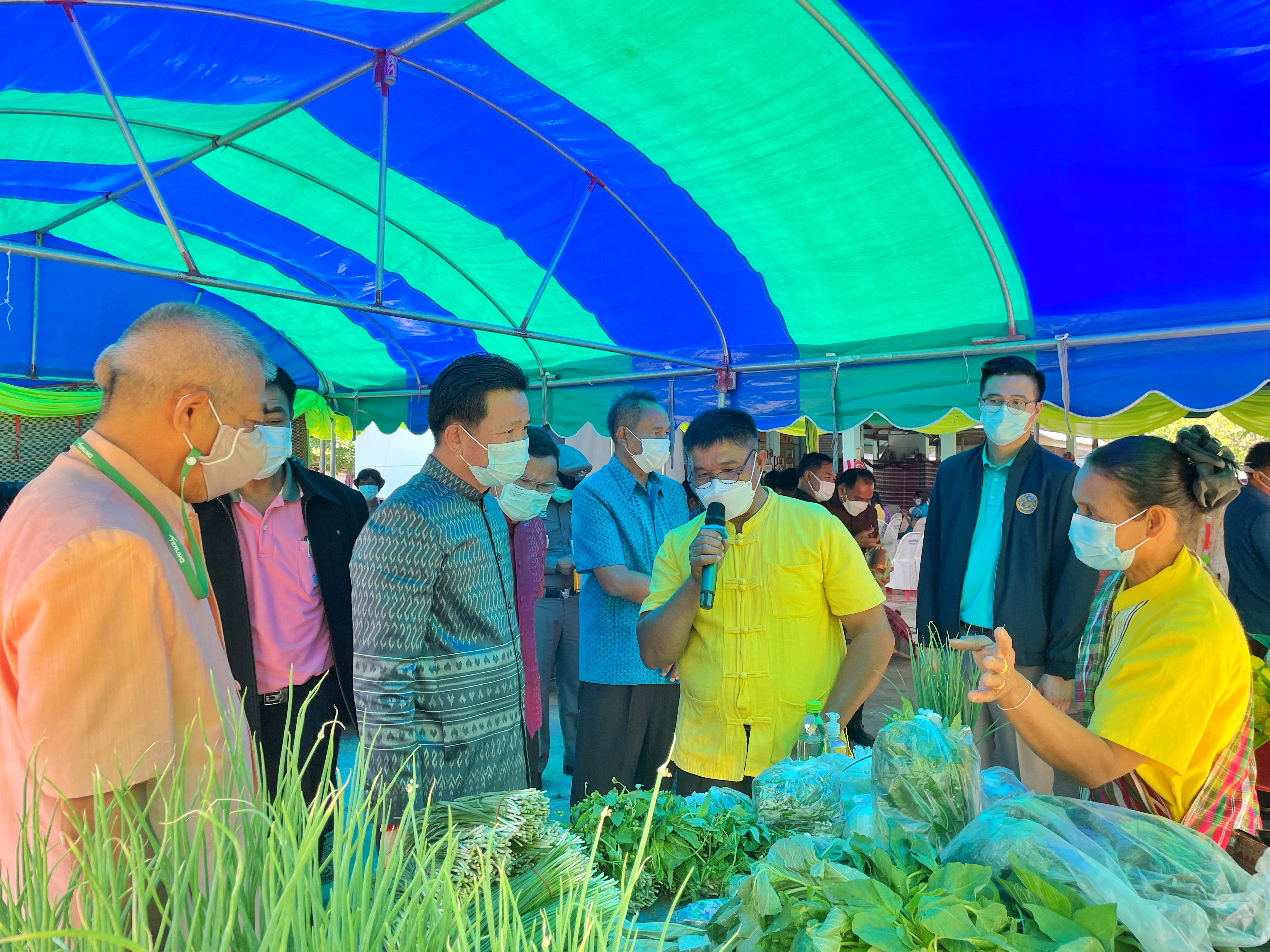 ผู้ว่าราชการจังหวัดมหาสารคามเปิดงานมหกรรมการออมลดความเหลื่อมล้ำของประชาชนและประกาศวาระการส่งเสริมการออมภาคประชาชน