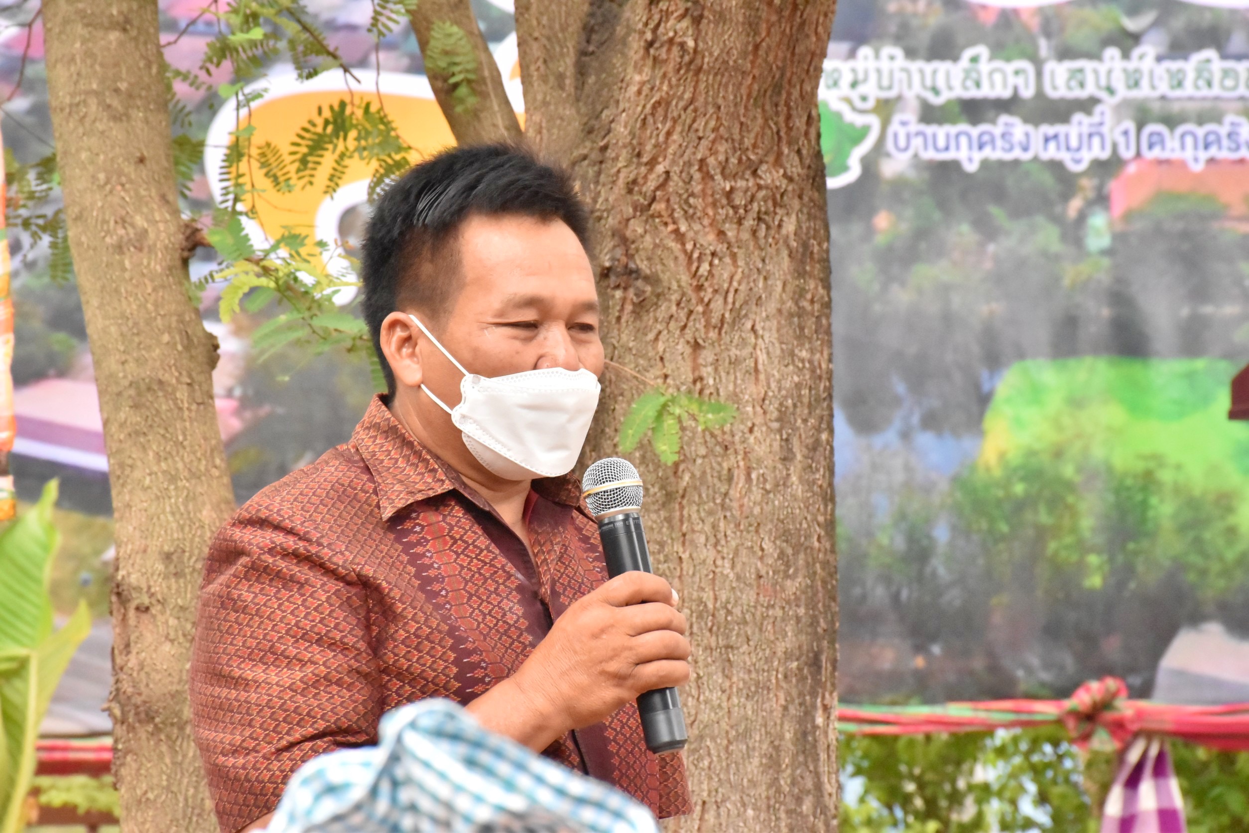 นายวสันต์ ชิงชนะ ผู้ตรวจราชการกรมการพัฒนาชุมชน เปิดงานโครงการส่งเสริมการท่องเที่ยวเชิงสร้างสรรค์และวัฒนธรรม