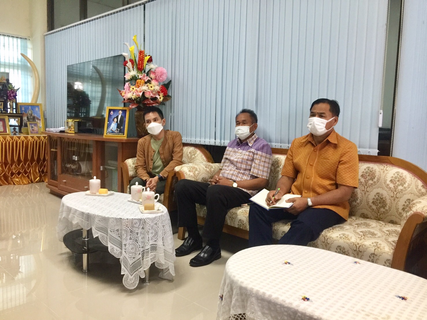สำนักงานพัฒนาชุมชนจังหวัดมหาสารคาม หารือแนวทางส่งเสริมและสนับสนุนนักเรียนกลุ่มเยาวชนไทย ใส่ใจภูมิปัญญาท้องถิ่น โรงเรียนพยัคฆภูมิพิทยาคาร